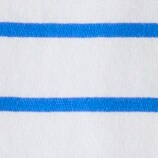 Striped jersey crewneck tee WHITE BRIGHT GROTTO