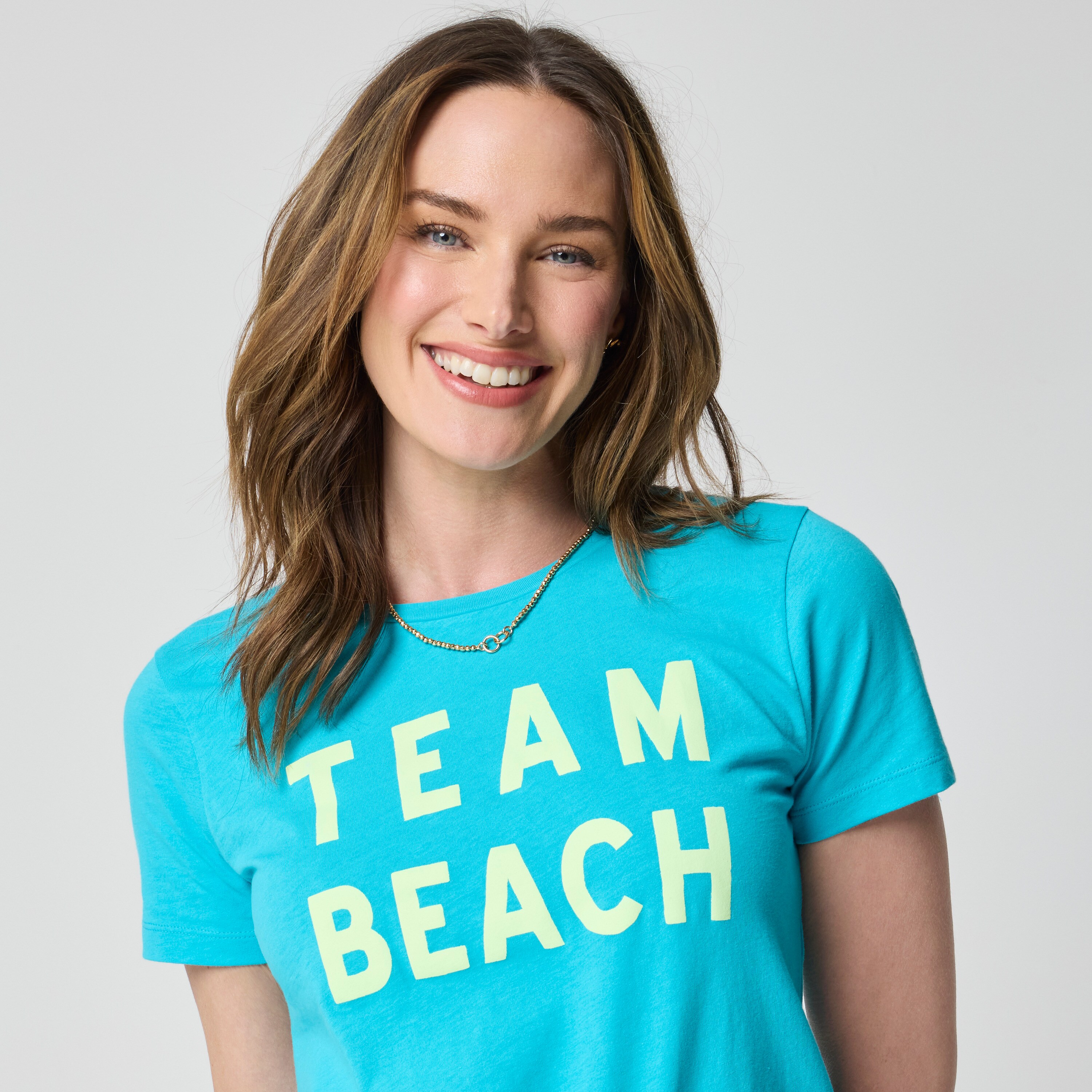 "Team beach" graphic tee