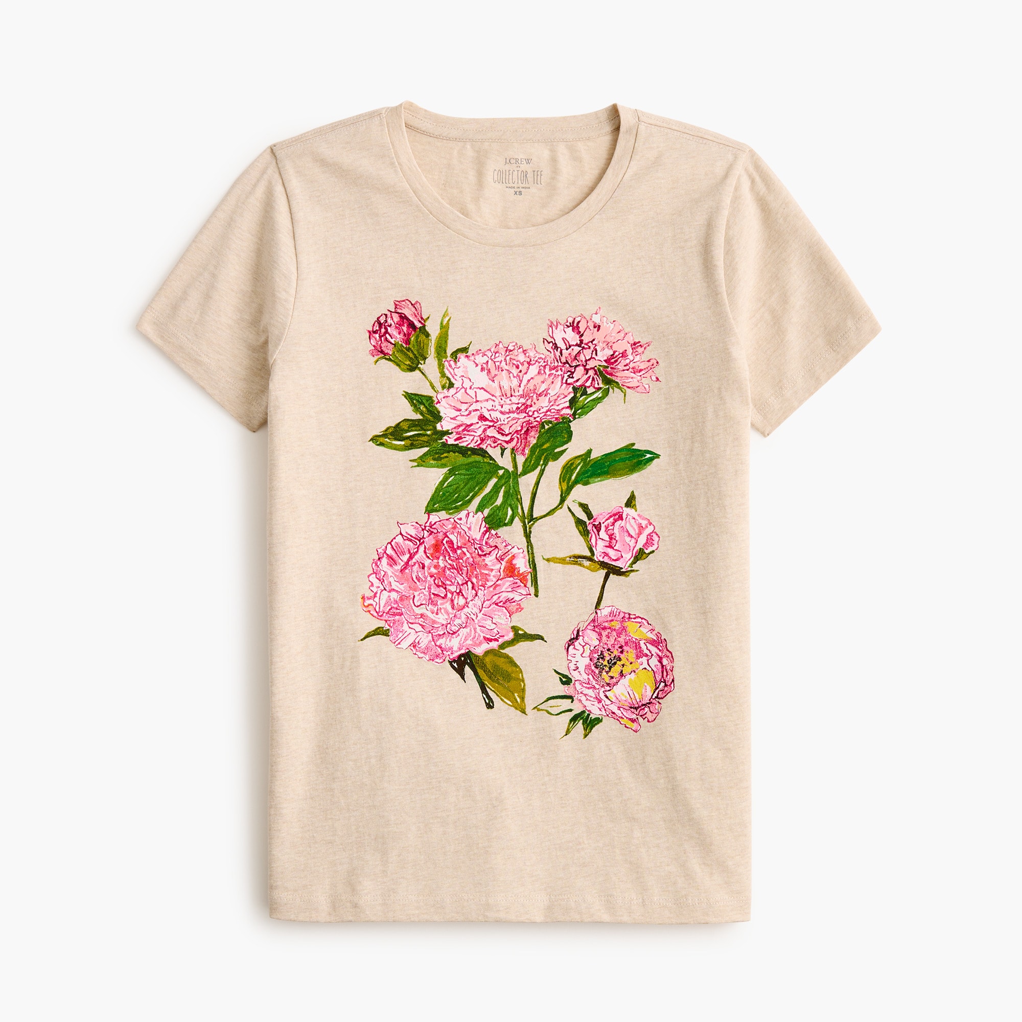 Peony graphic tee