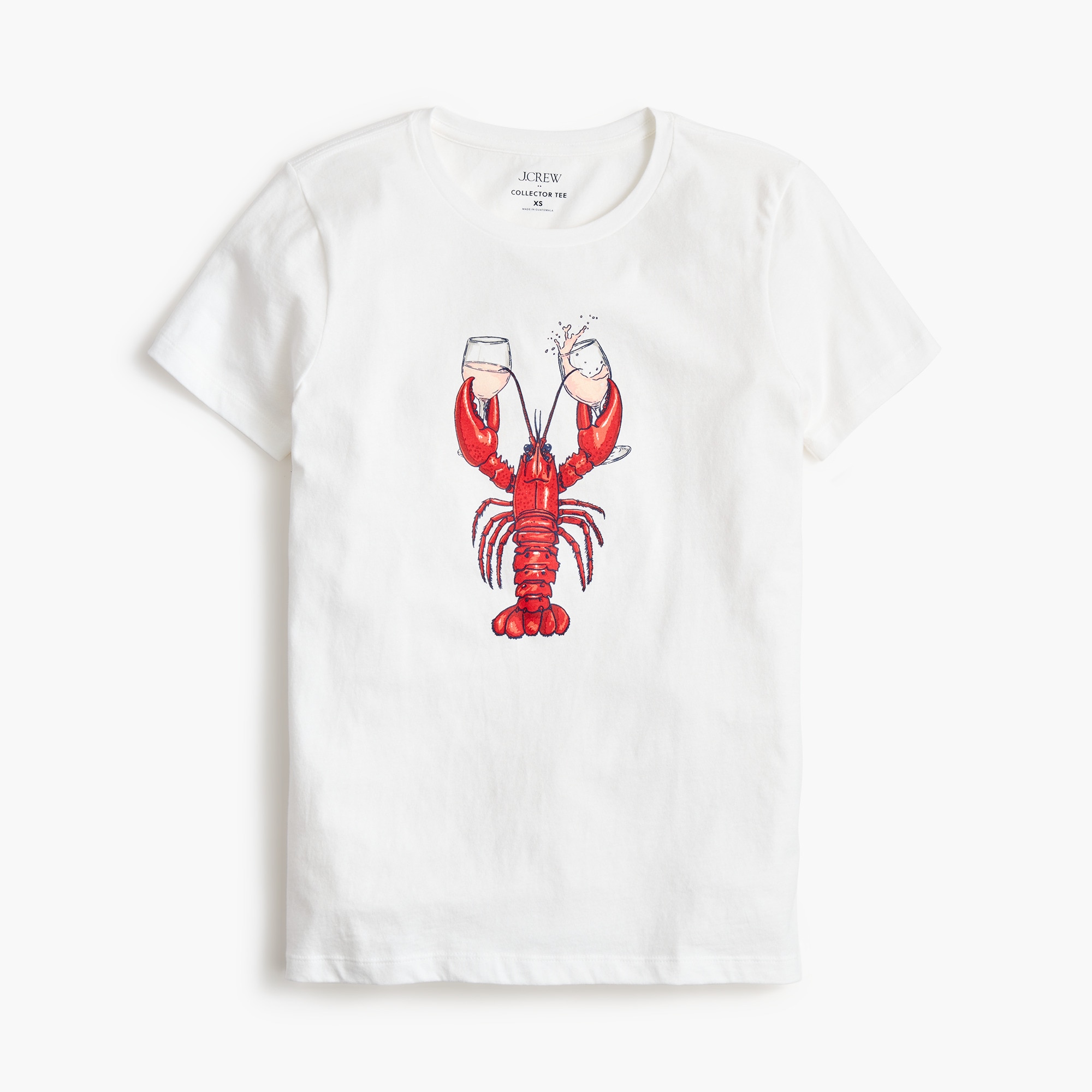Lobster wine graphic tee