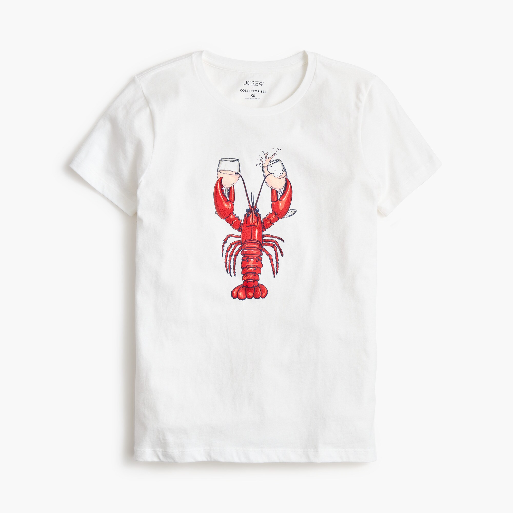 Lobster wine graphic tee