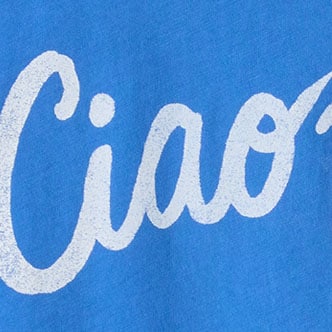 "Ciao Bella!" graphic tee CIAO BELLA BRIGHT GROTT