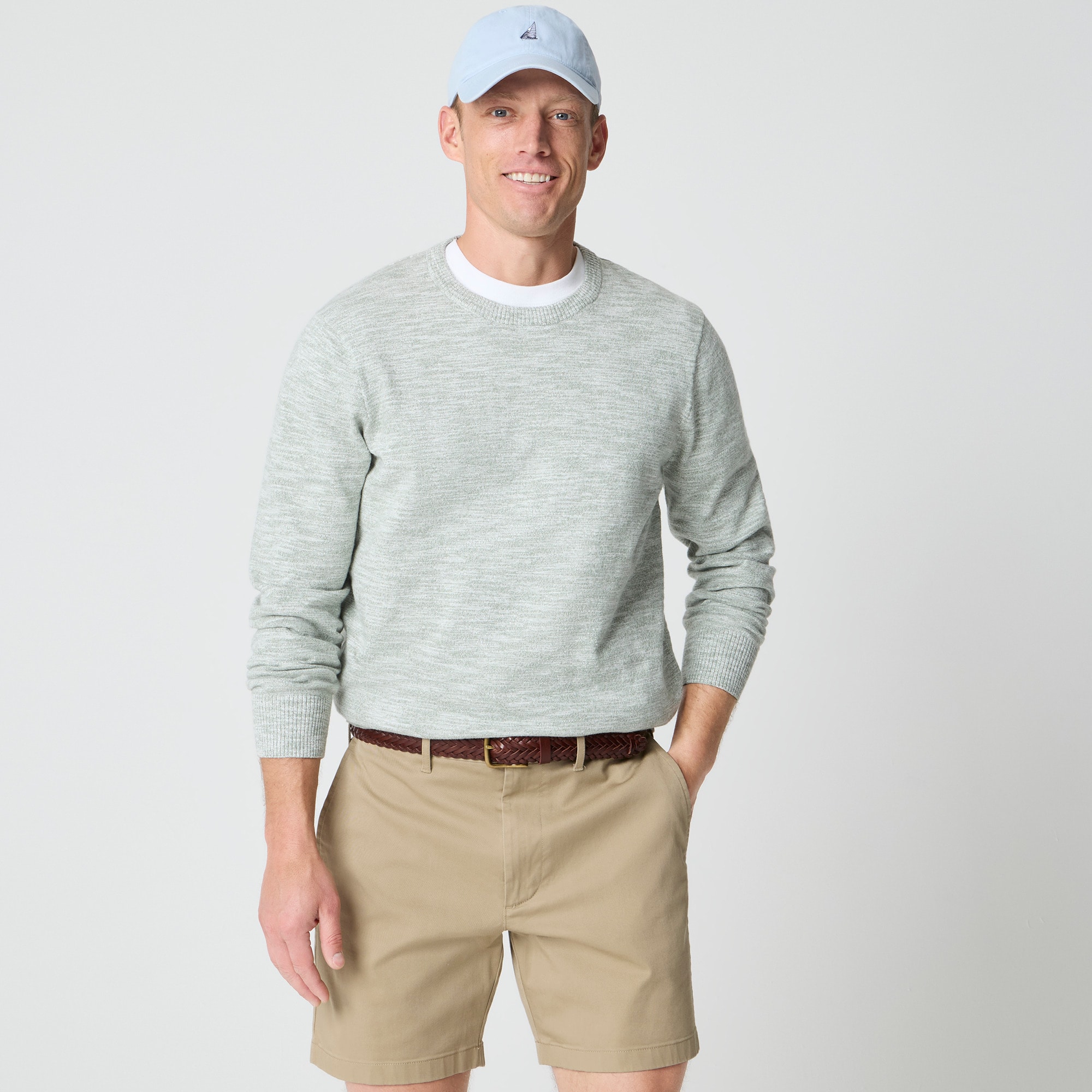Cotton beach sweater