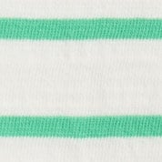 Striped tank top IVORY SUMMER GREEN