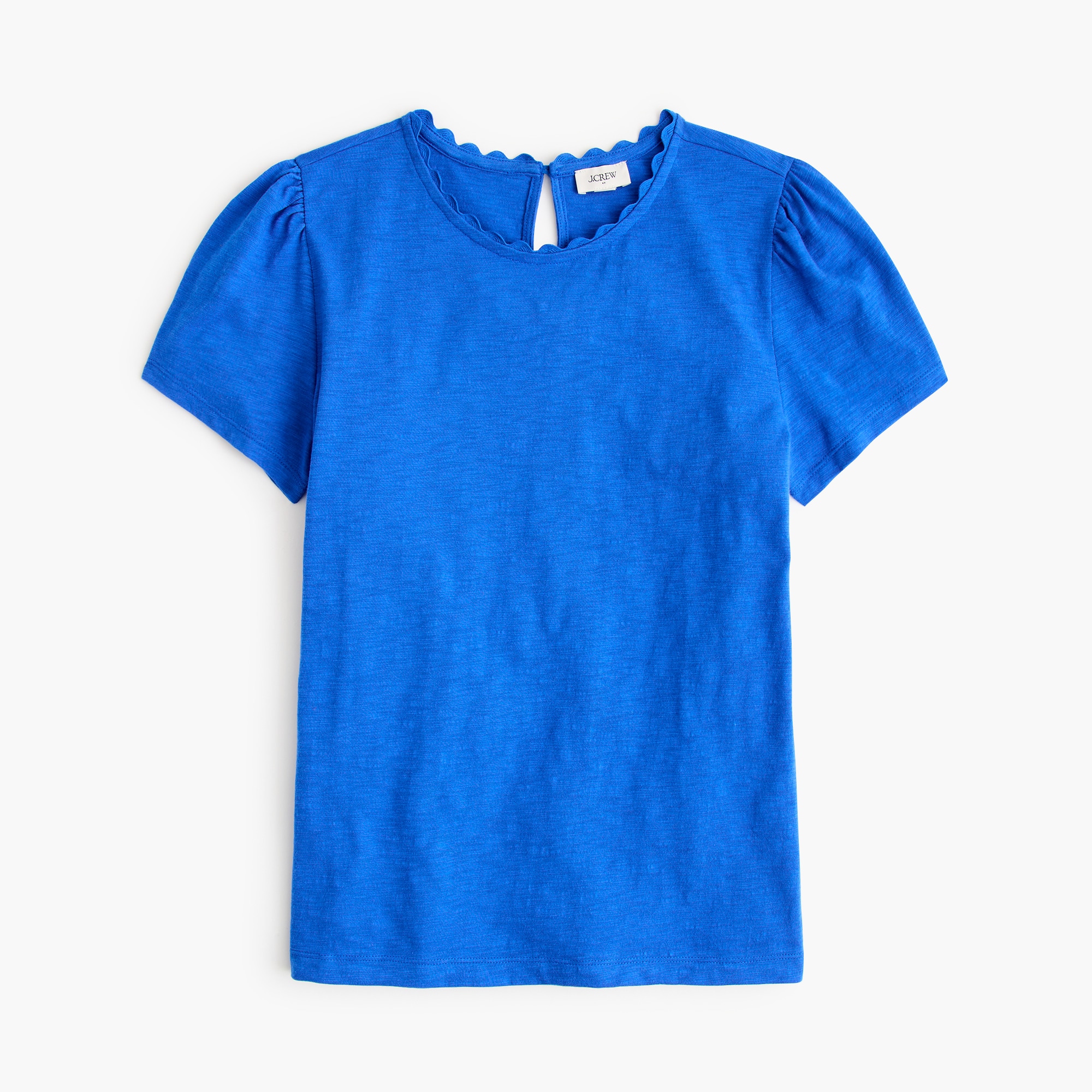 Scallop-trim Tee For Women | Factory