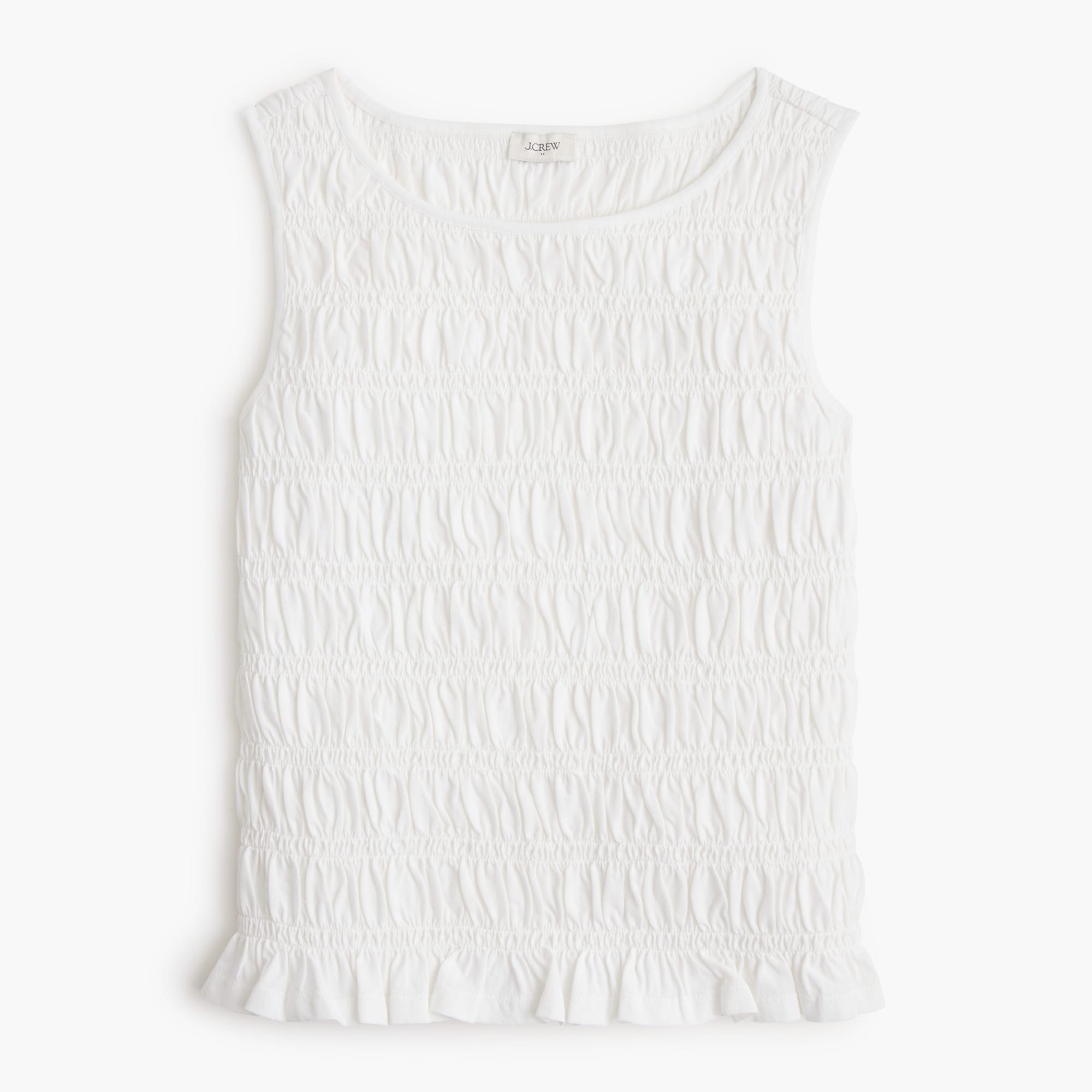 Smocked tank top
