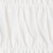 Smocked tank top WHITE