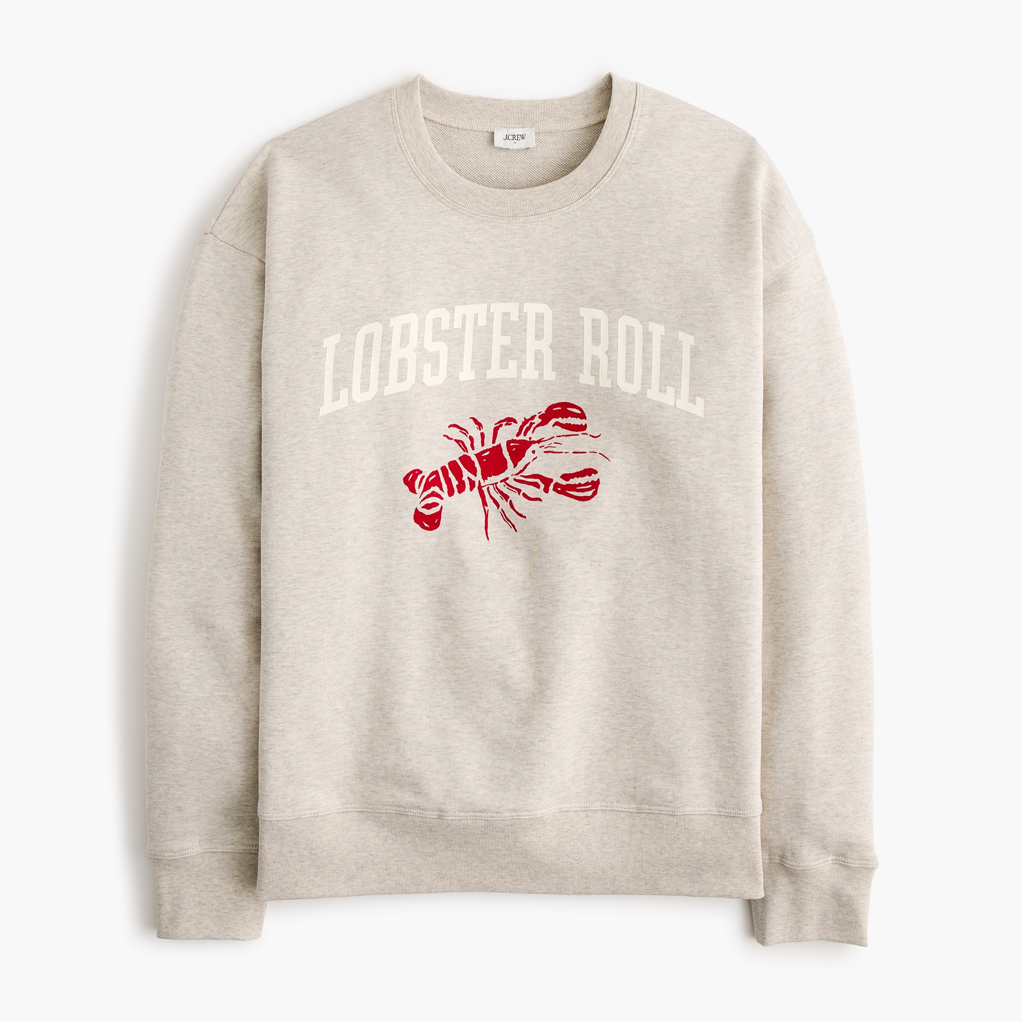 Lobster roll graphic sweatshirt