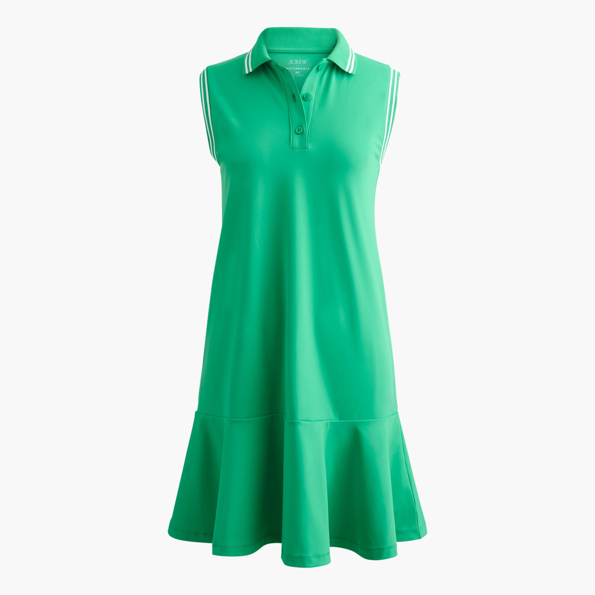 green polo shirt dress Green Ribbed Polo Dress  Boutine LA