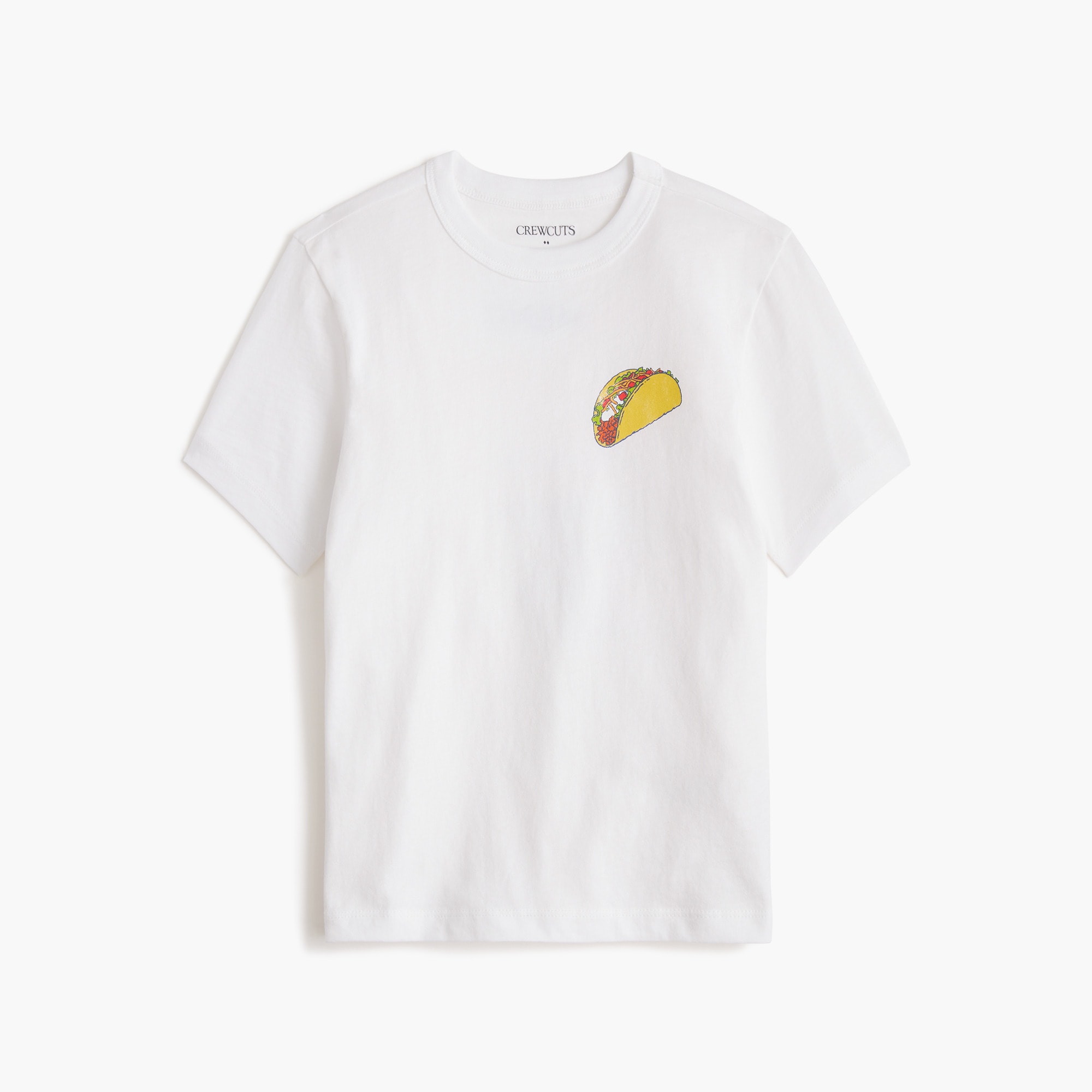 Boys' taco menu graphic tee