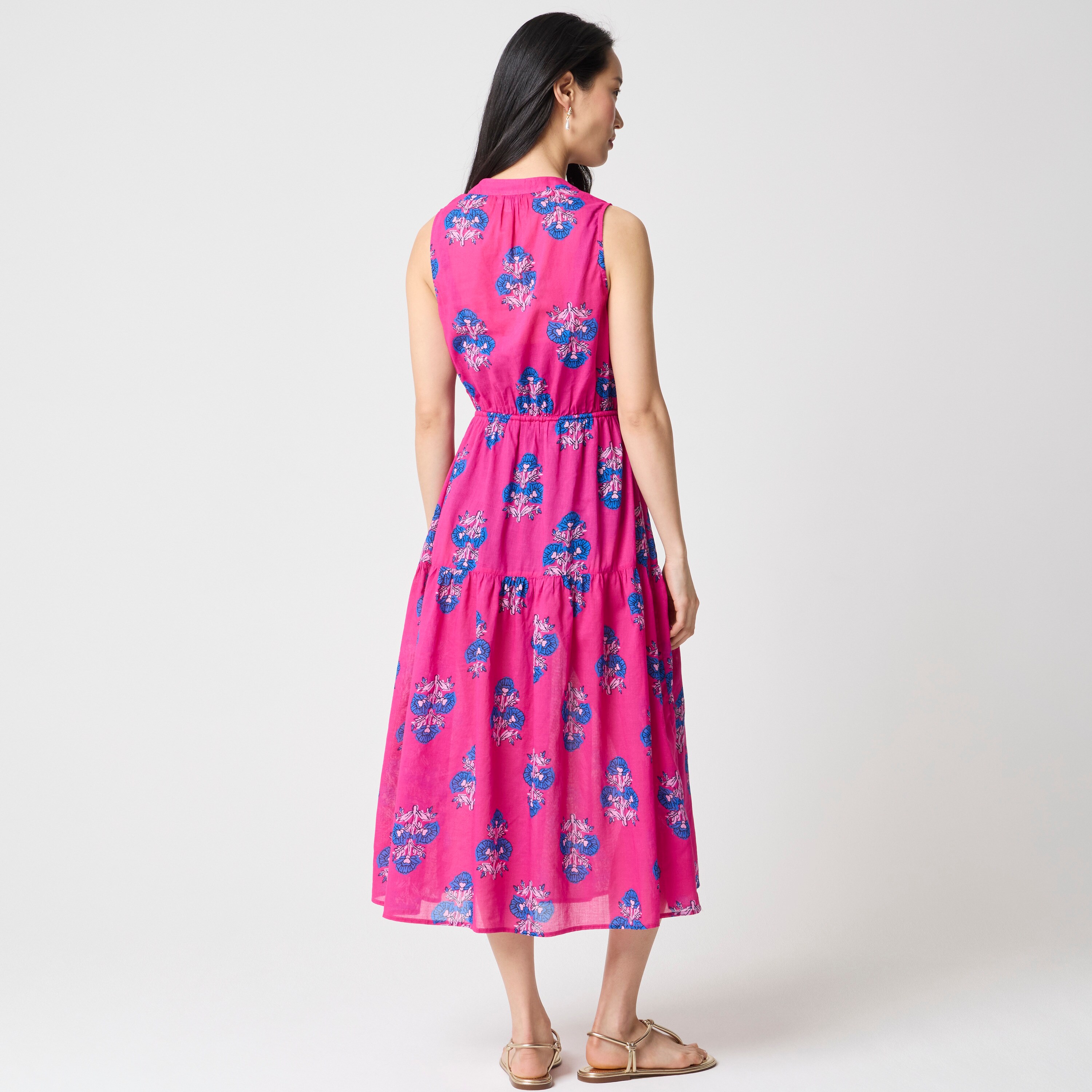 Cotton voile cover-up