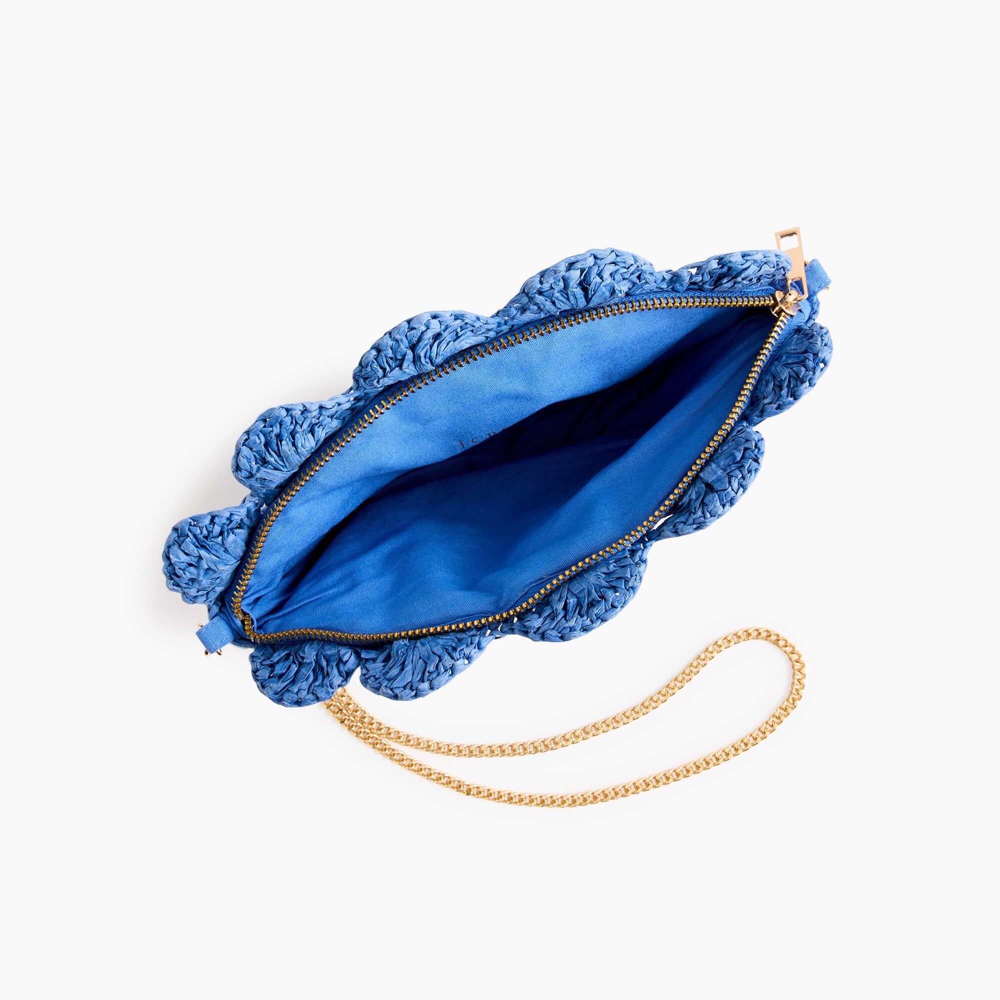 Woven shell clutch
