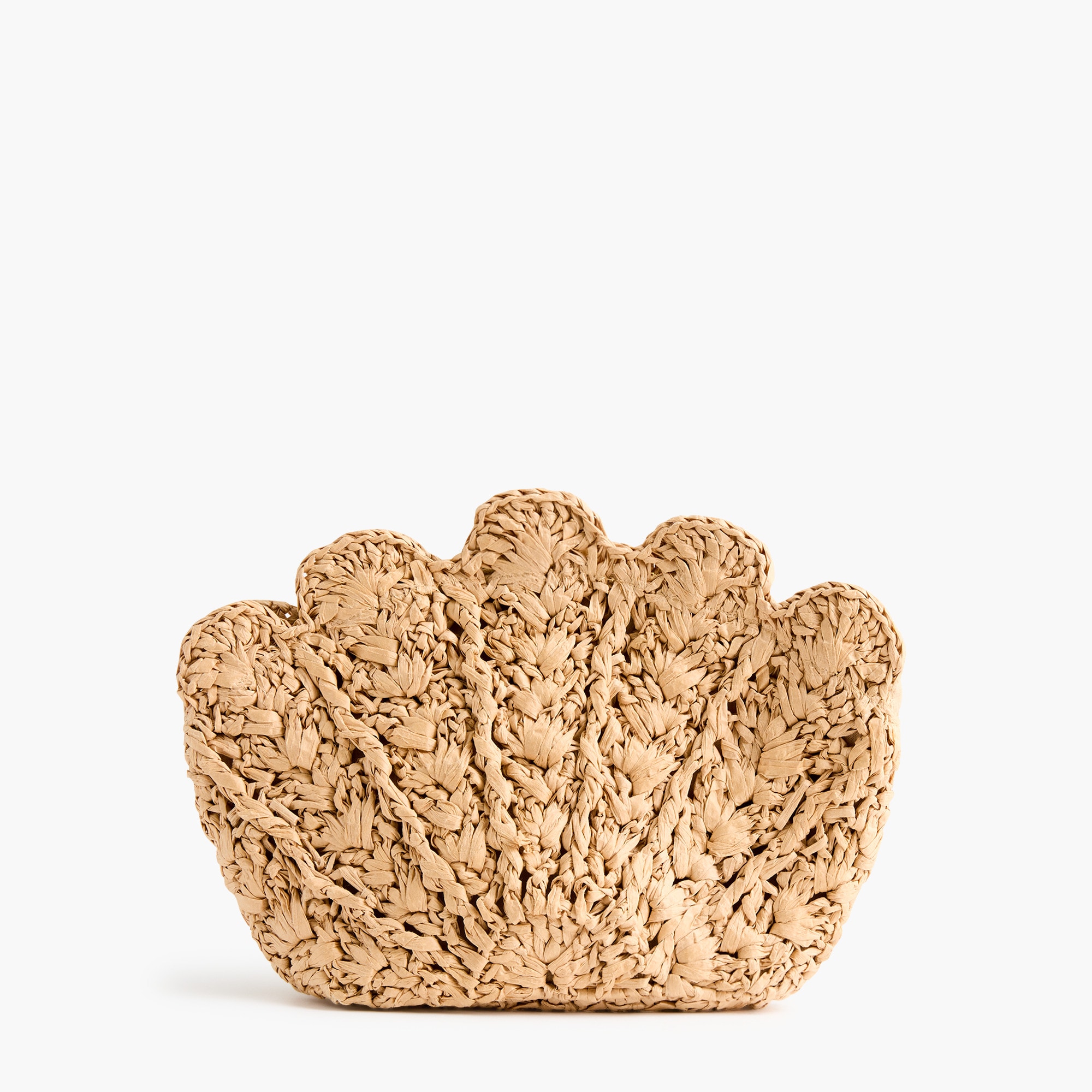 Woven shell clutch