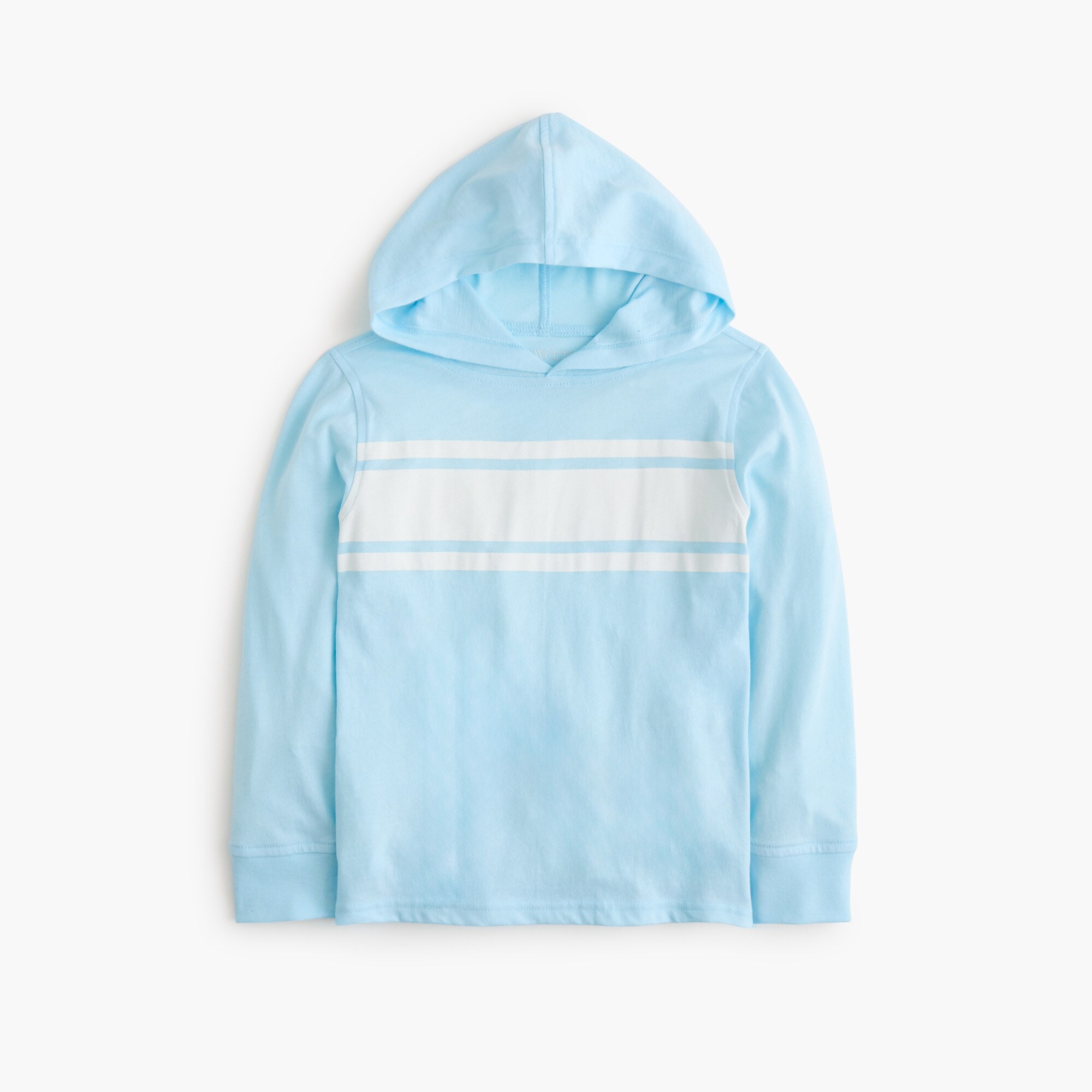 boys' striped hooded tee for boys