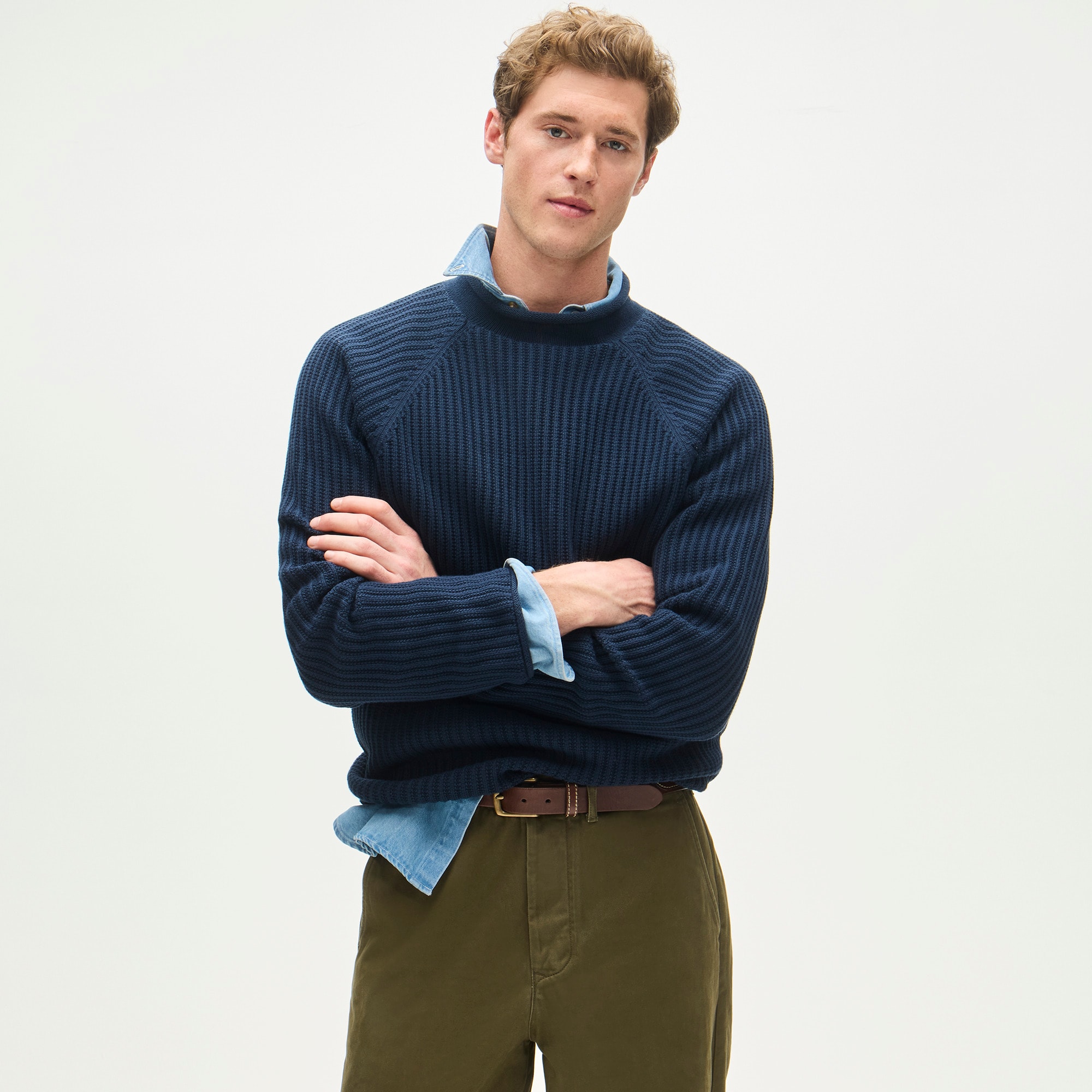 Summer Rollneck™ Ribbed Sweater For Men | J.Crew