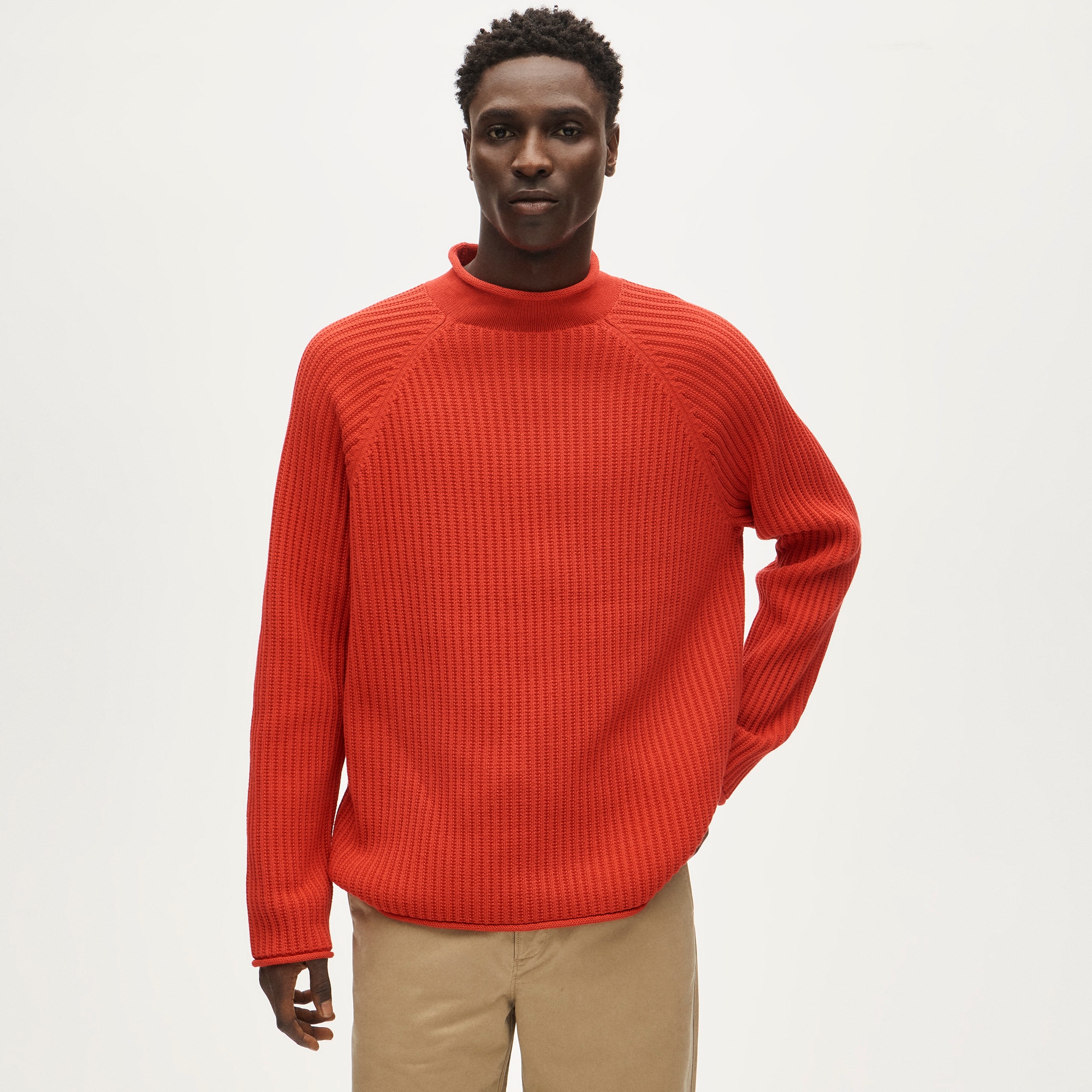 Summer Rollneck™ Ribbed Sweater For Men | J.Crew