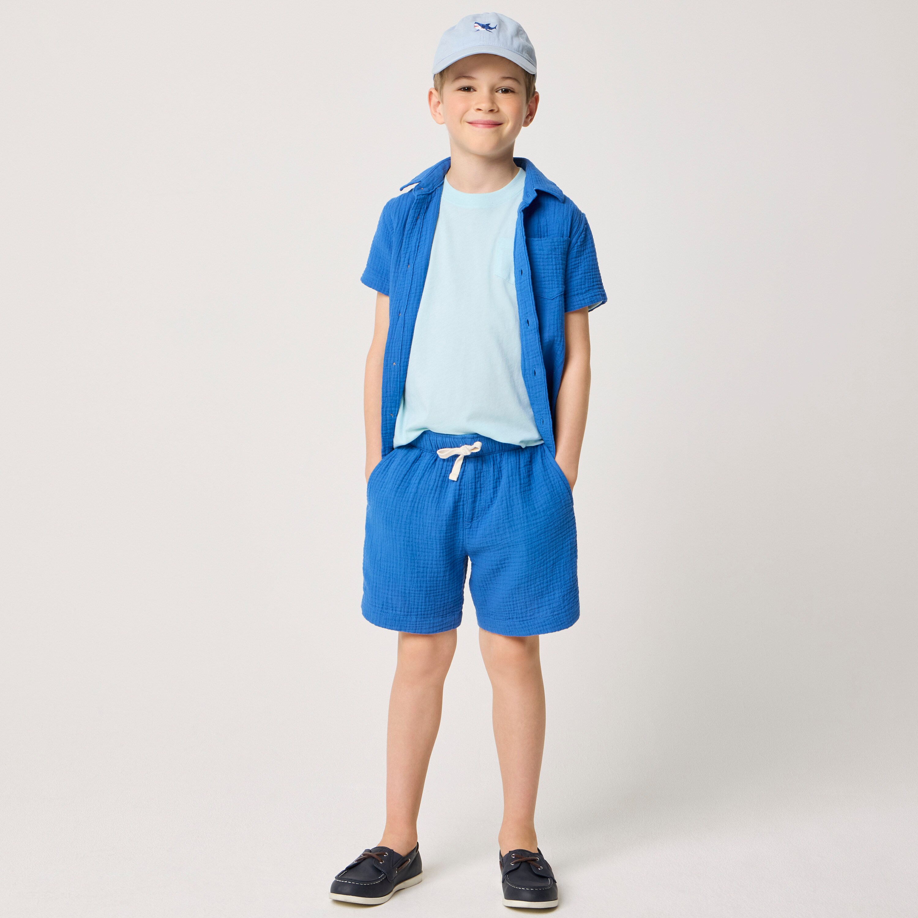 Boys' gauze dock short
