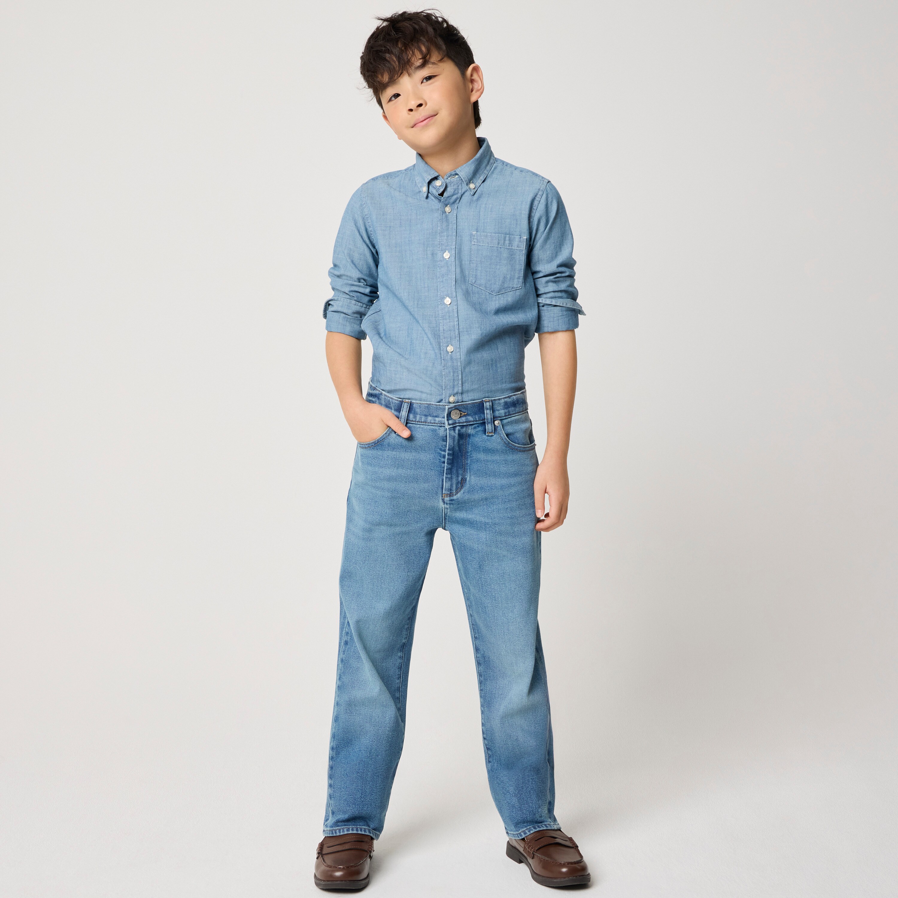Boys' straight flex jean