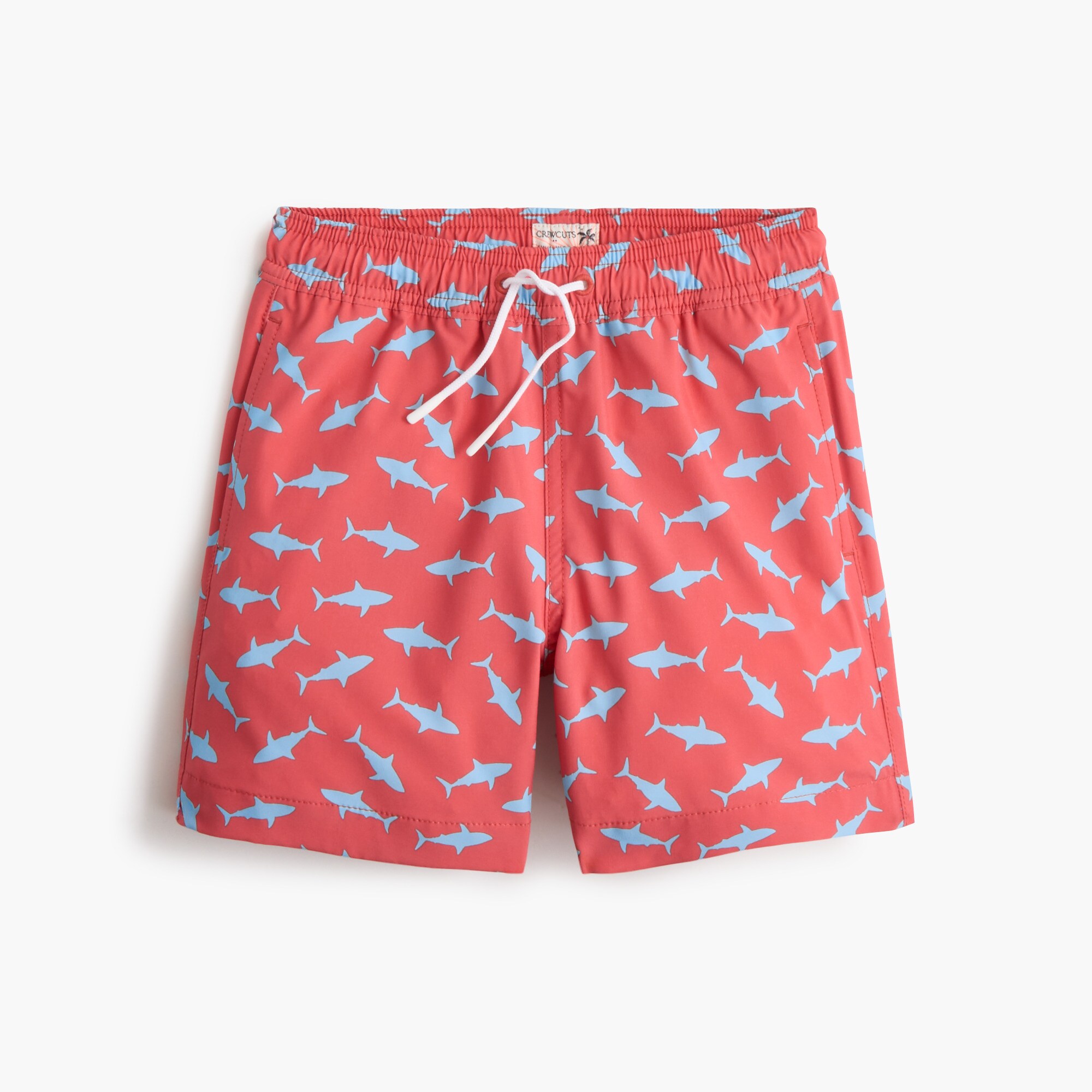 Boys' compression-lined swim trunk