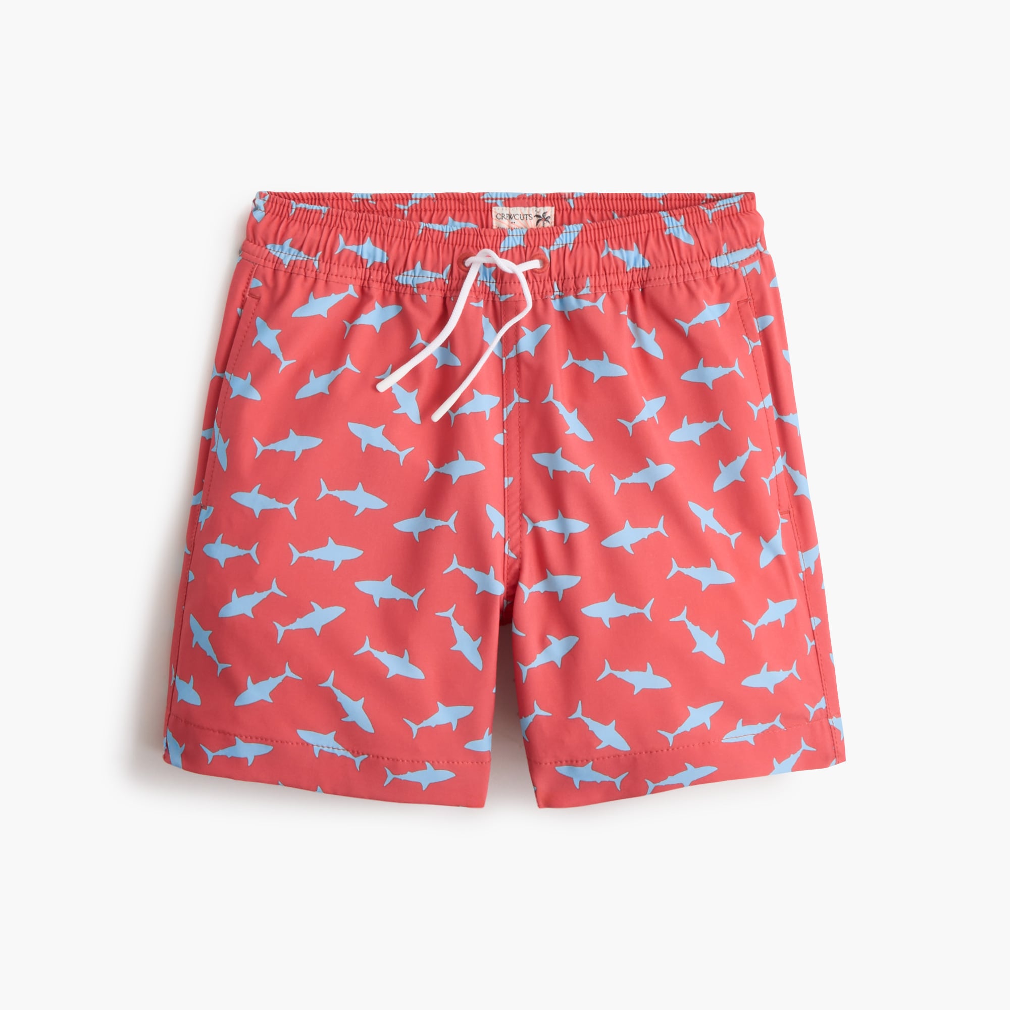 Boys' compression-lined swim trunk