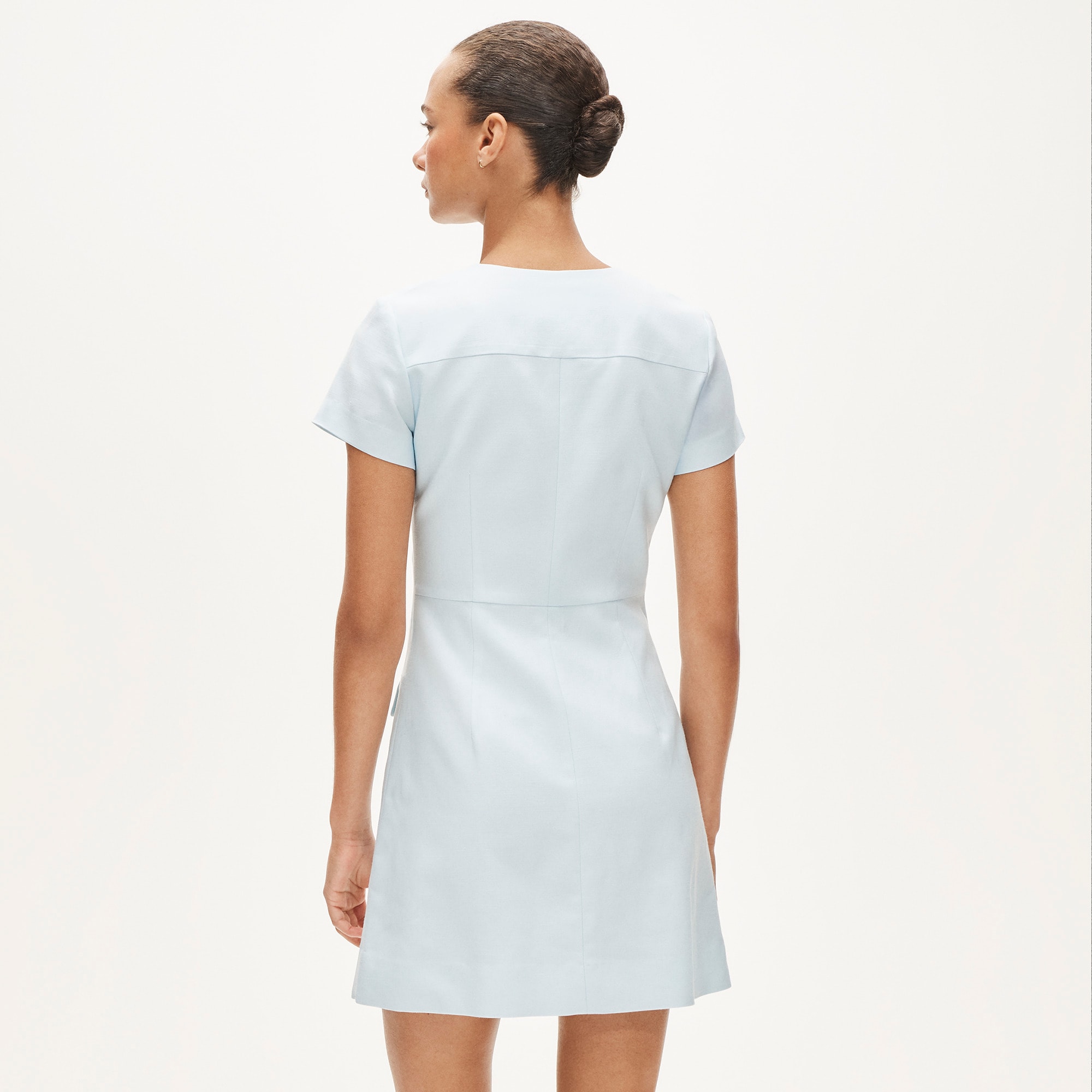 Parc dress in Gramercy linen blend