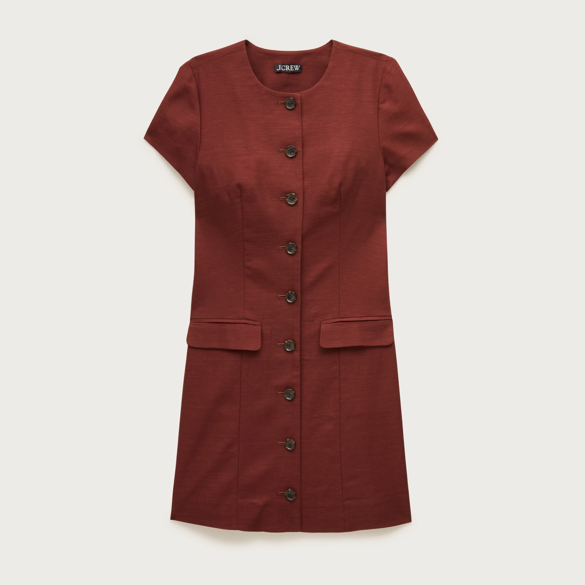 Parc dress in Gramercy linen blend from J.Crew - $188
