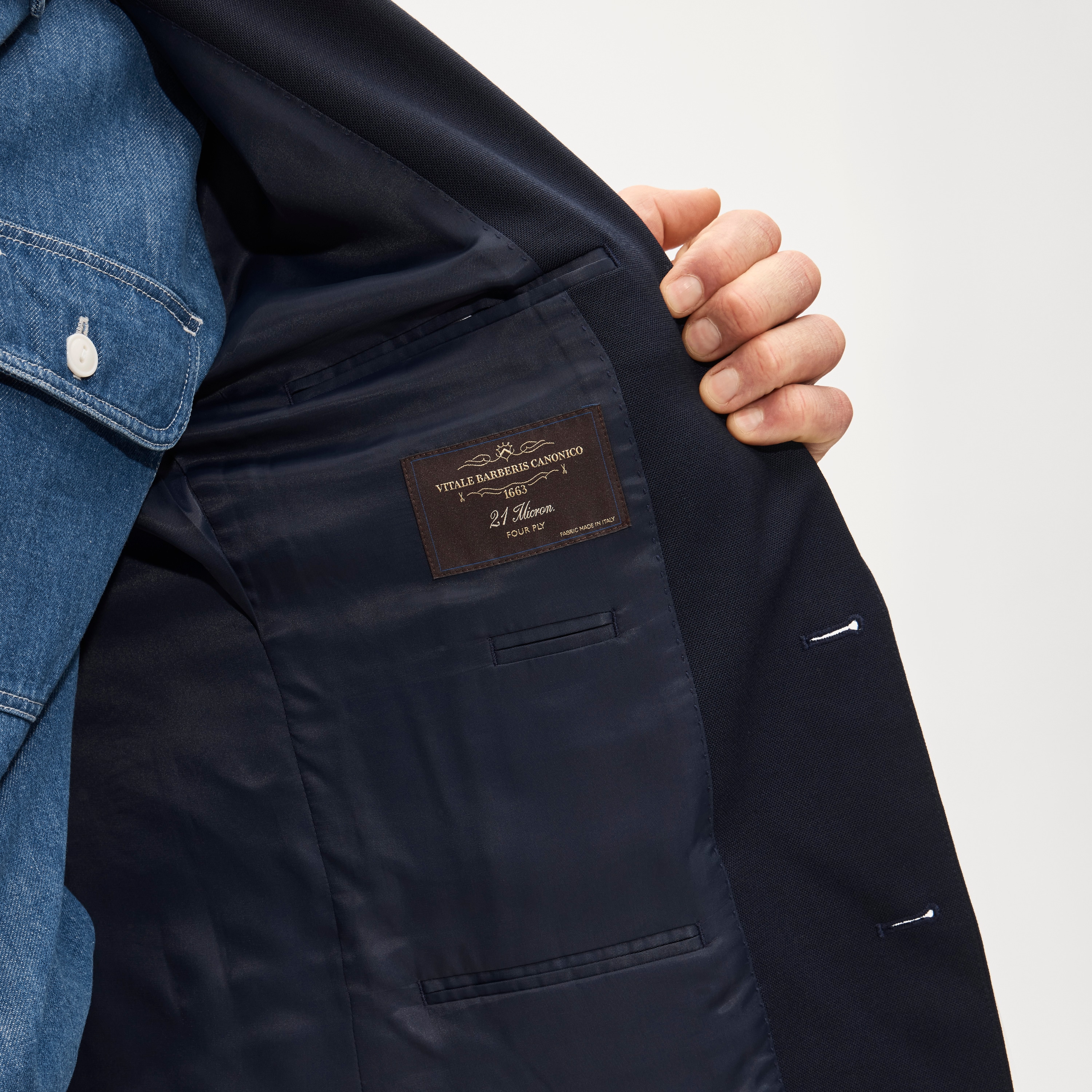 Ludlow Essential Classic-fit Pant In Stretch Four-season Wool For