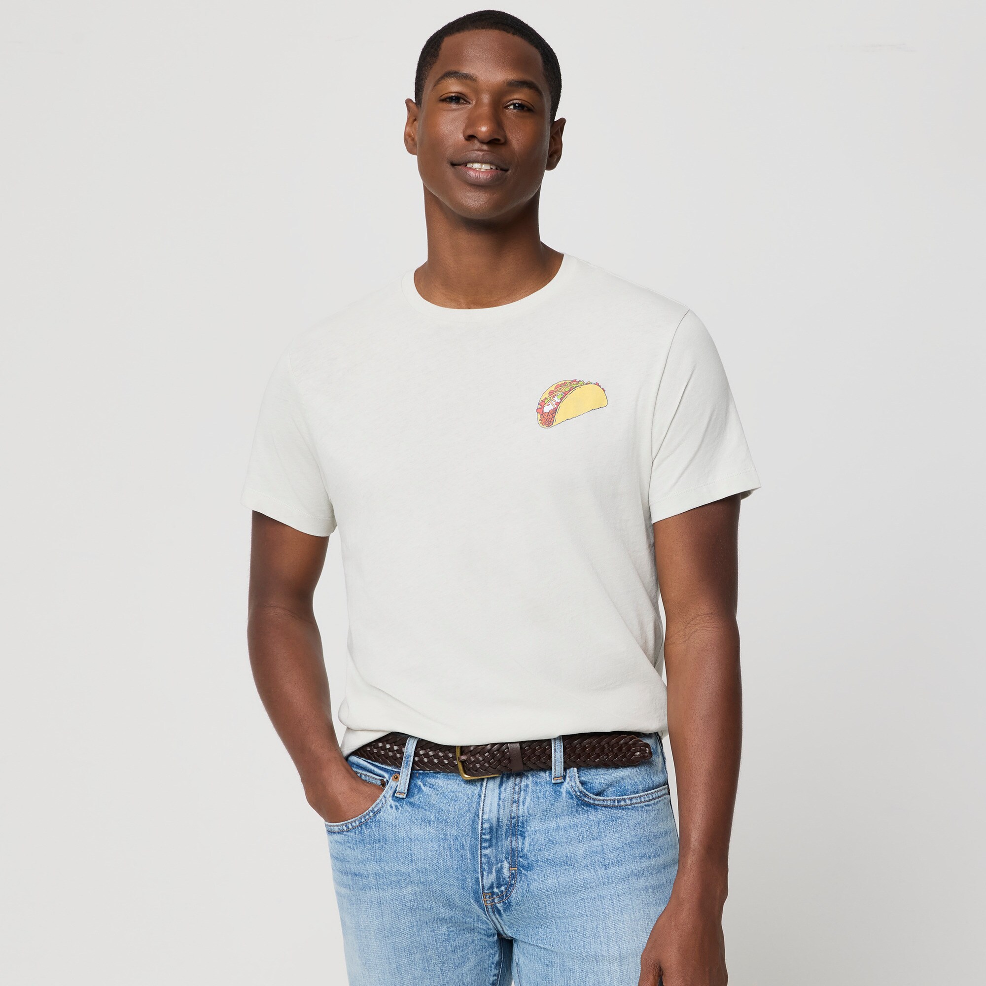 Taco stand menu graphic tee