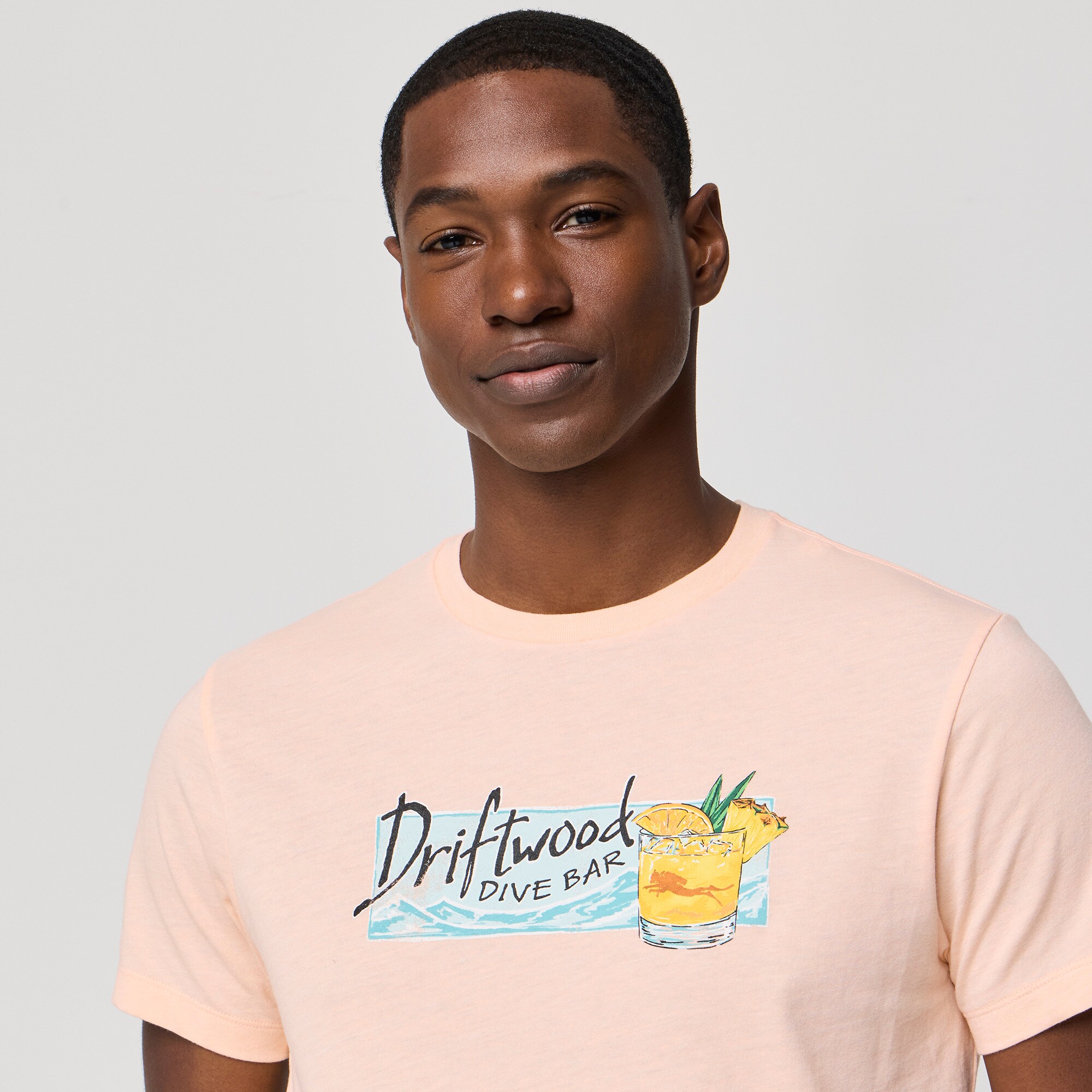 "Driftwood dive bar" graphic tee