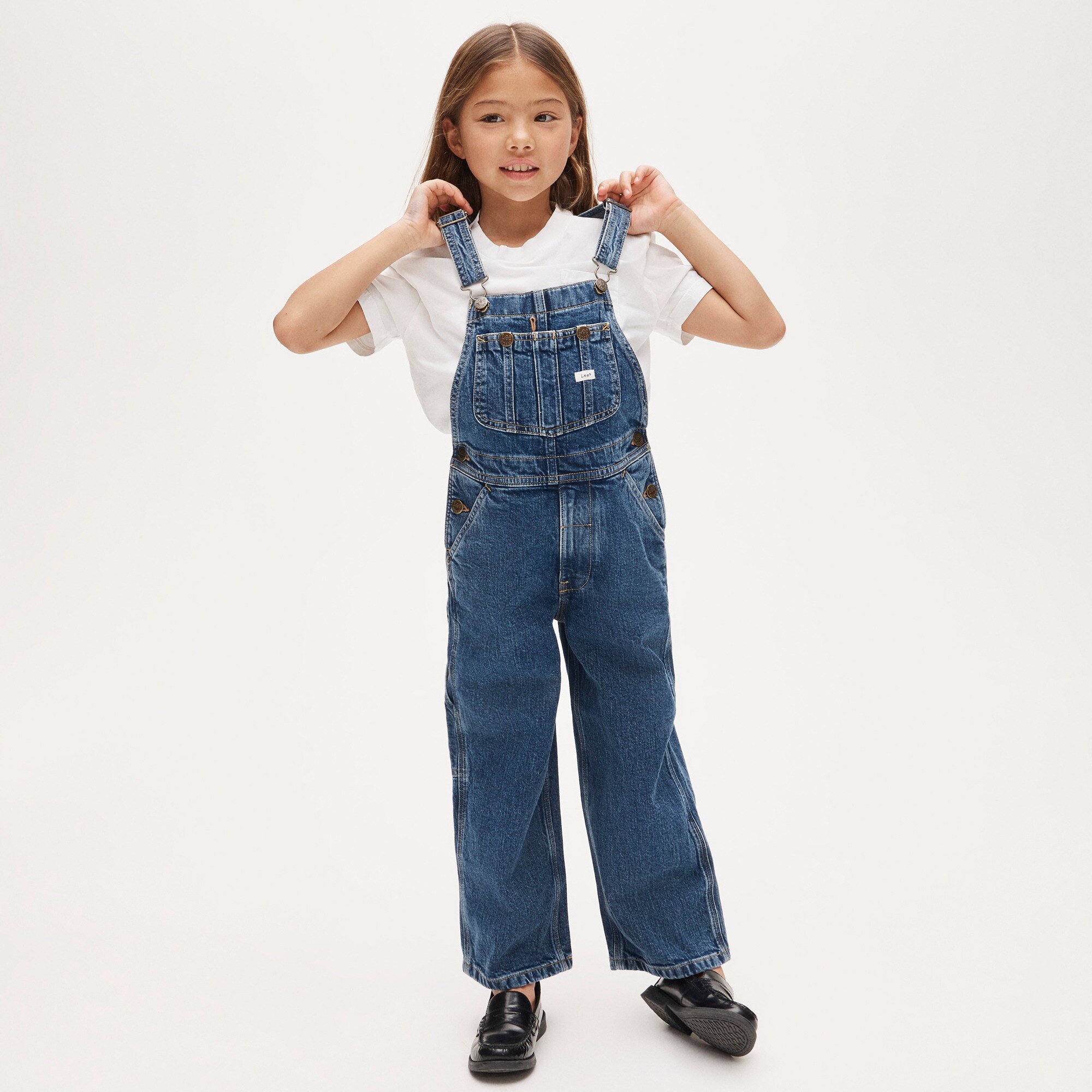 boys Kids' Lee&reg; X J.Crew denim overalls
