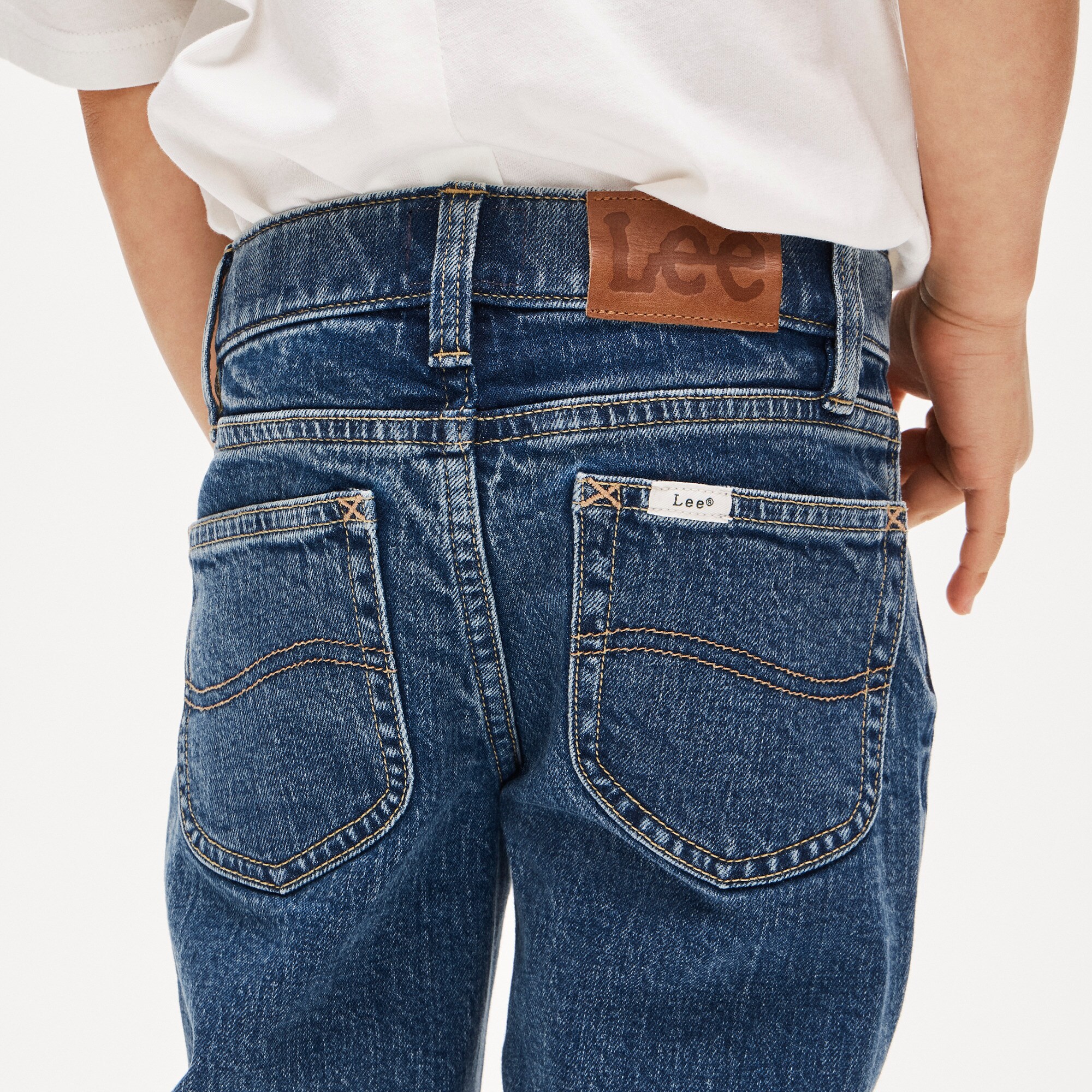 Boys' Lee® X J.Crew high-rise straight jean