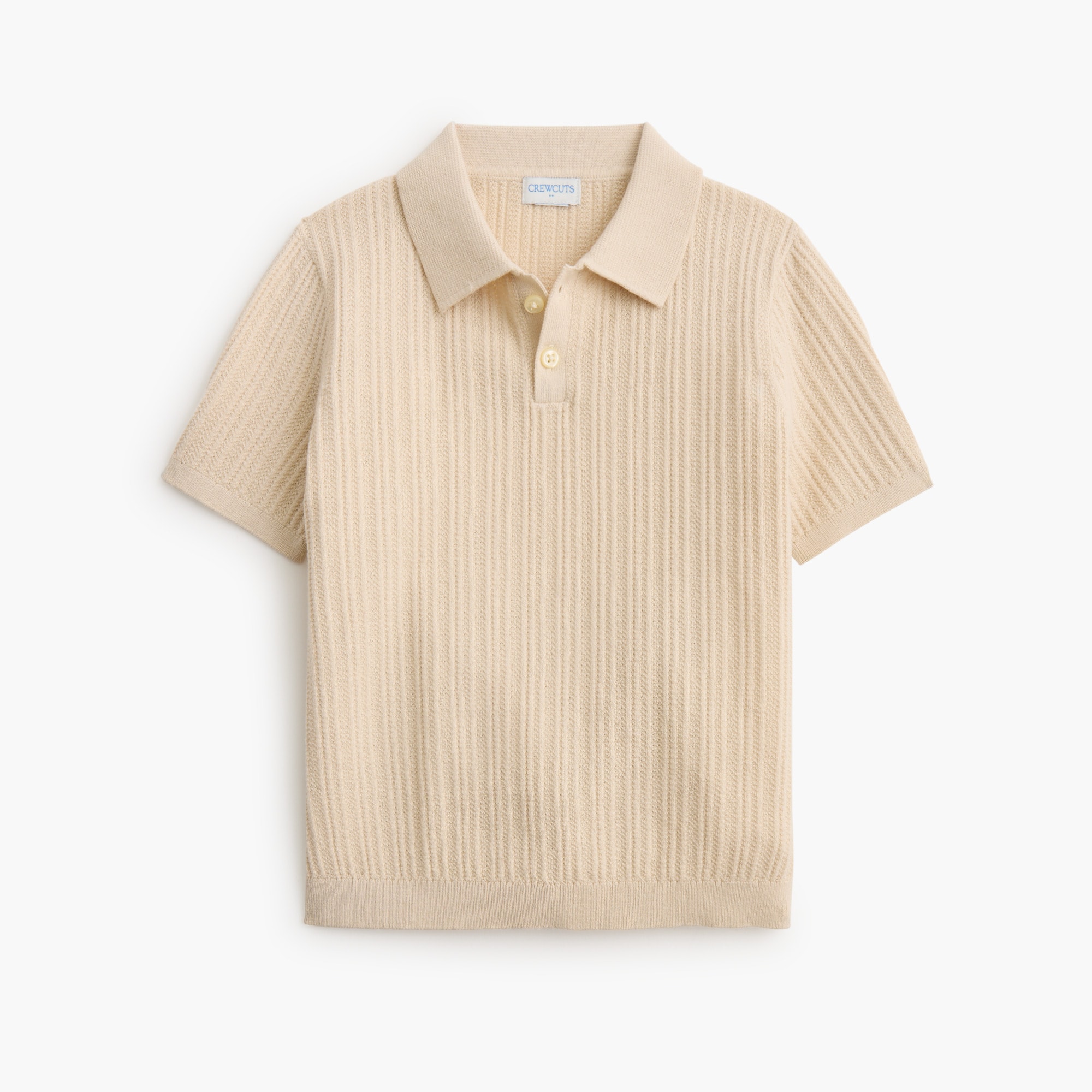 Boys' short-sleeve sweater-polo