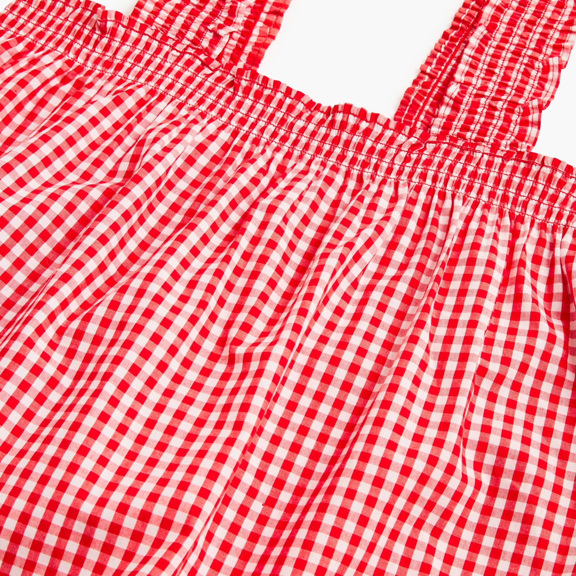 Smocked tank top and short pajama set