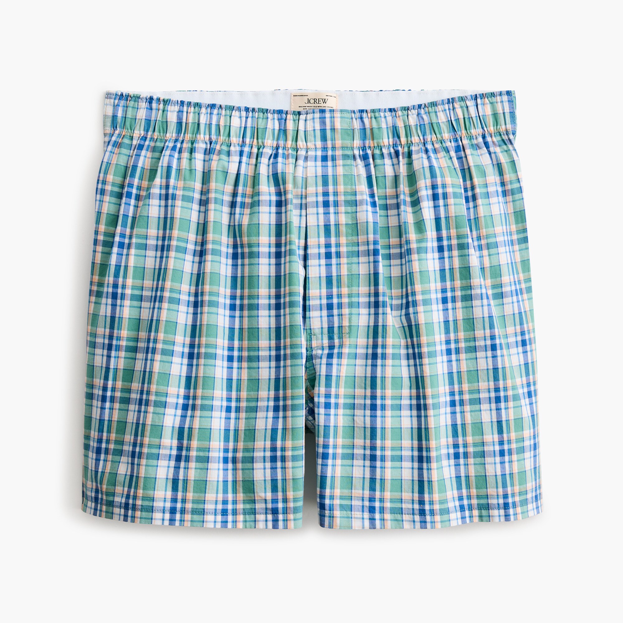 plaid boxers for men