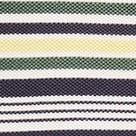 Washed piqu&eacute; pocket T-shirt GREEN AZARIA STRIPE