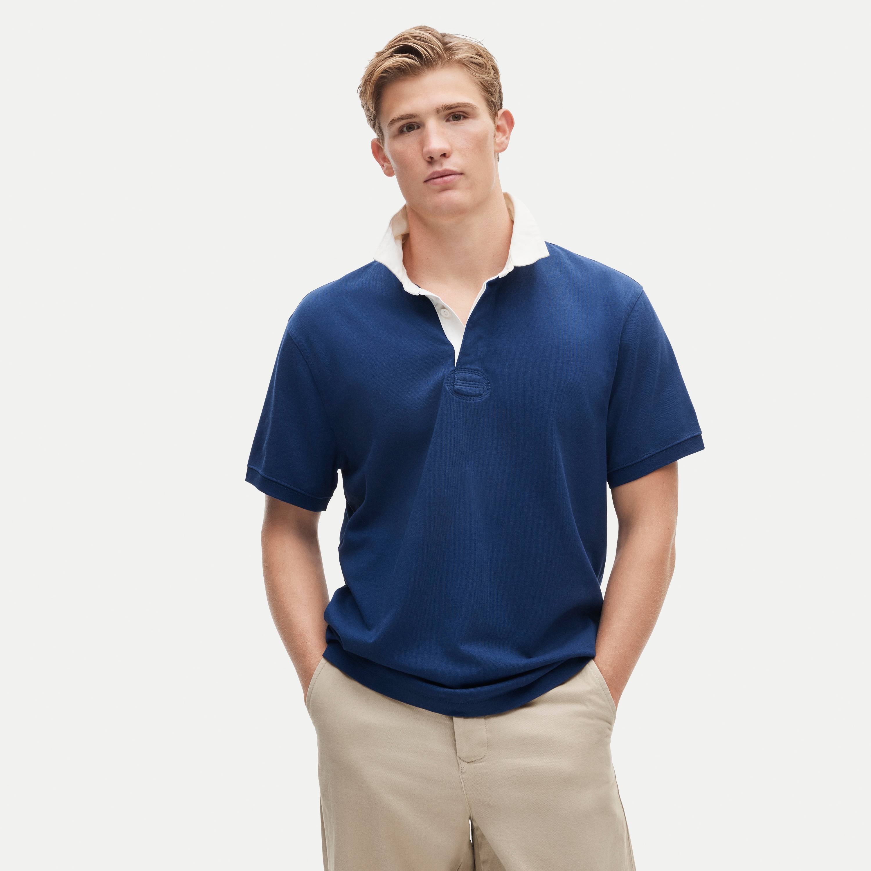 Short-sleeve rugby shirt