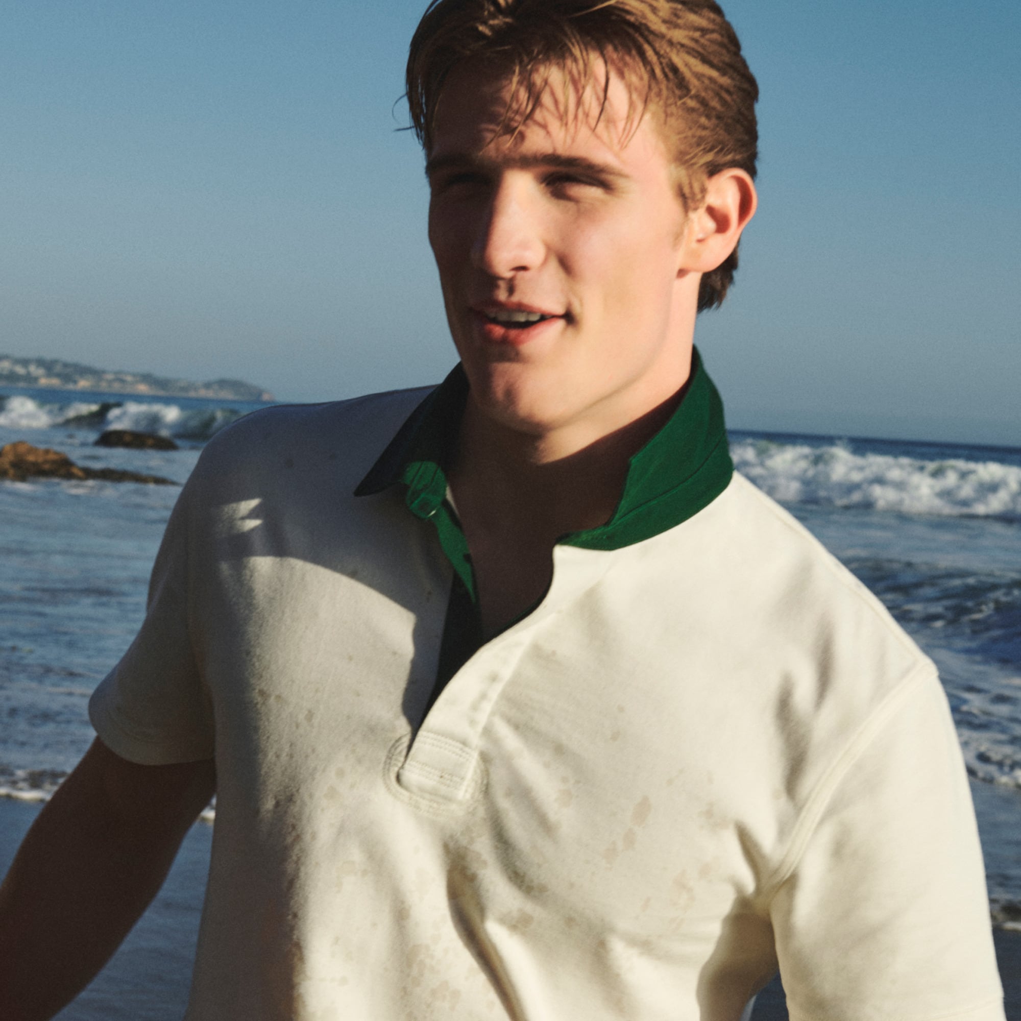 Short-sleeve rugby shirt