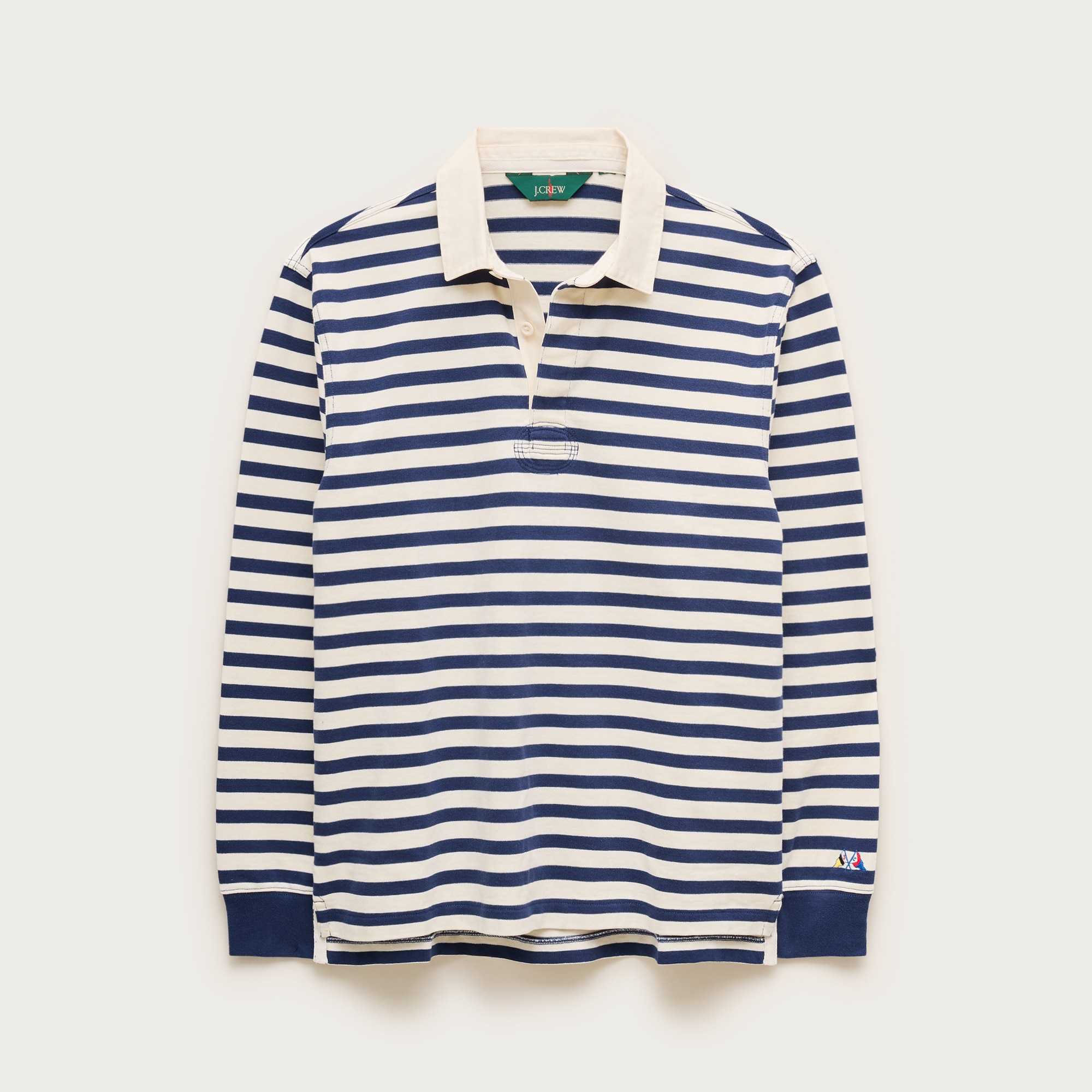 Rugby shirt in stripe from J.Crew - $118