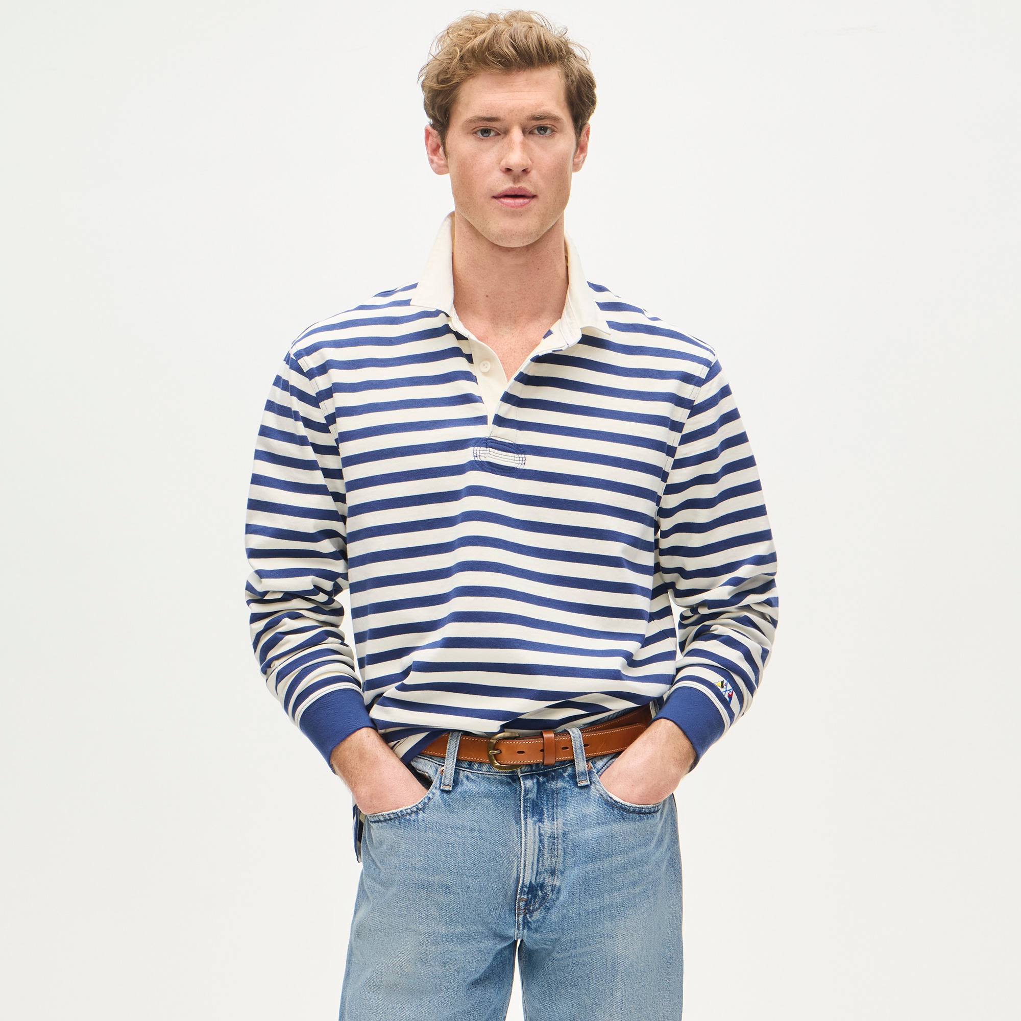 Rugby shirt in stripe