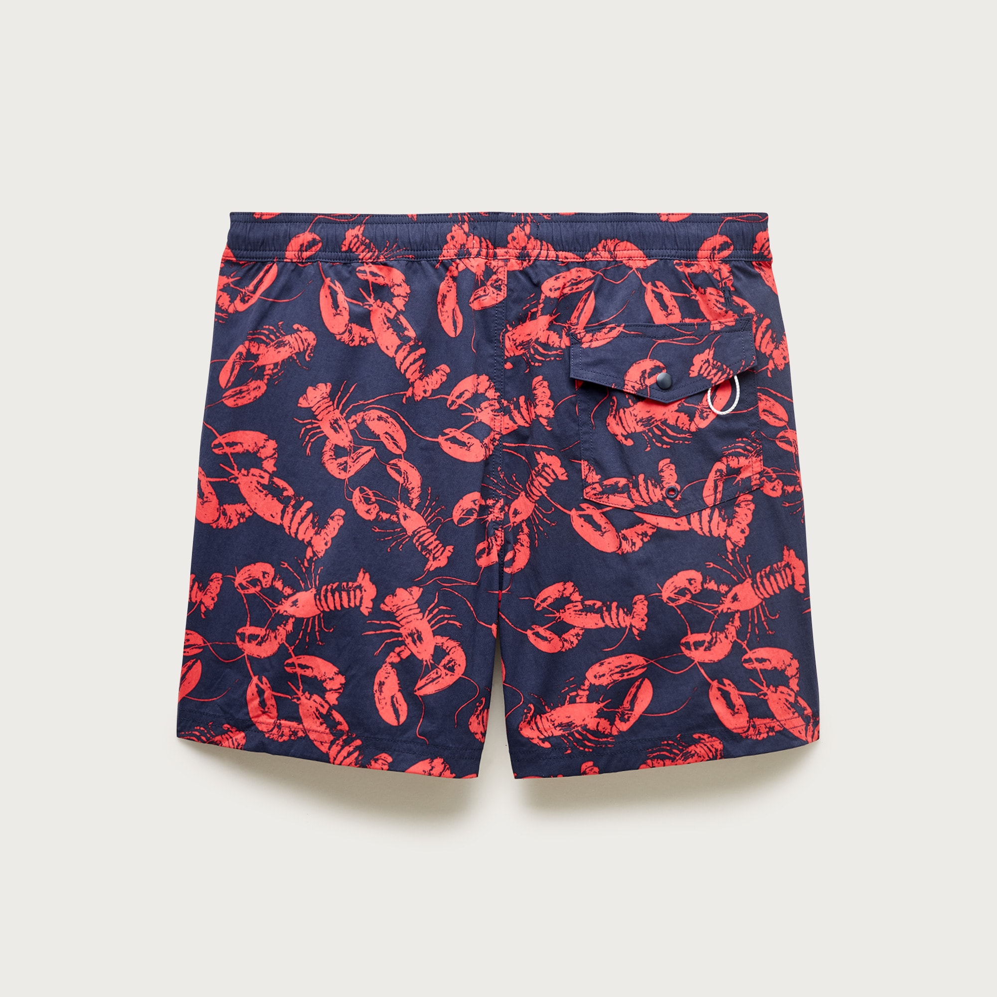 6" soft-lined stretch swim trunk