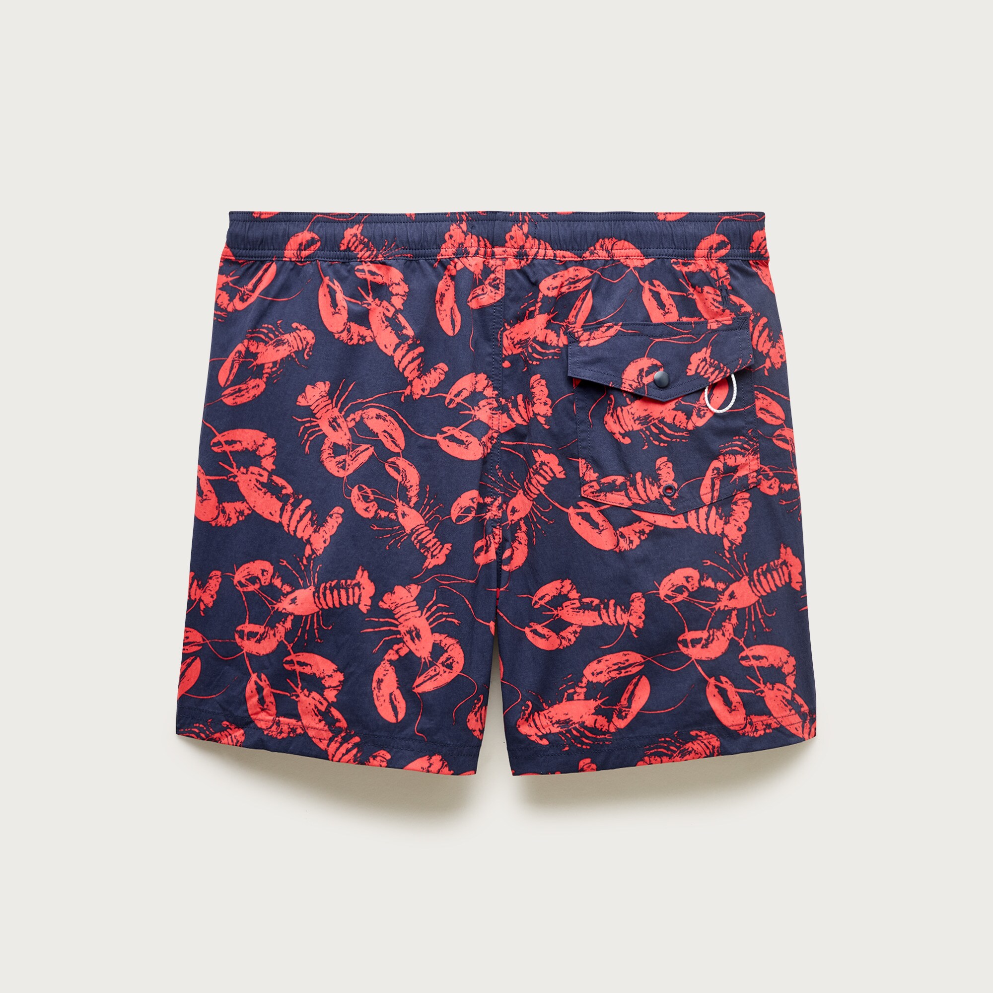 6" soft-lined stretch swim trunk