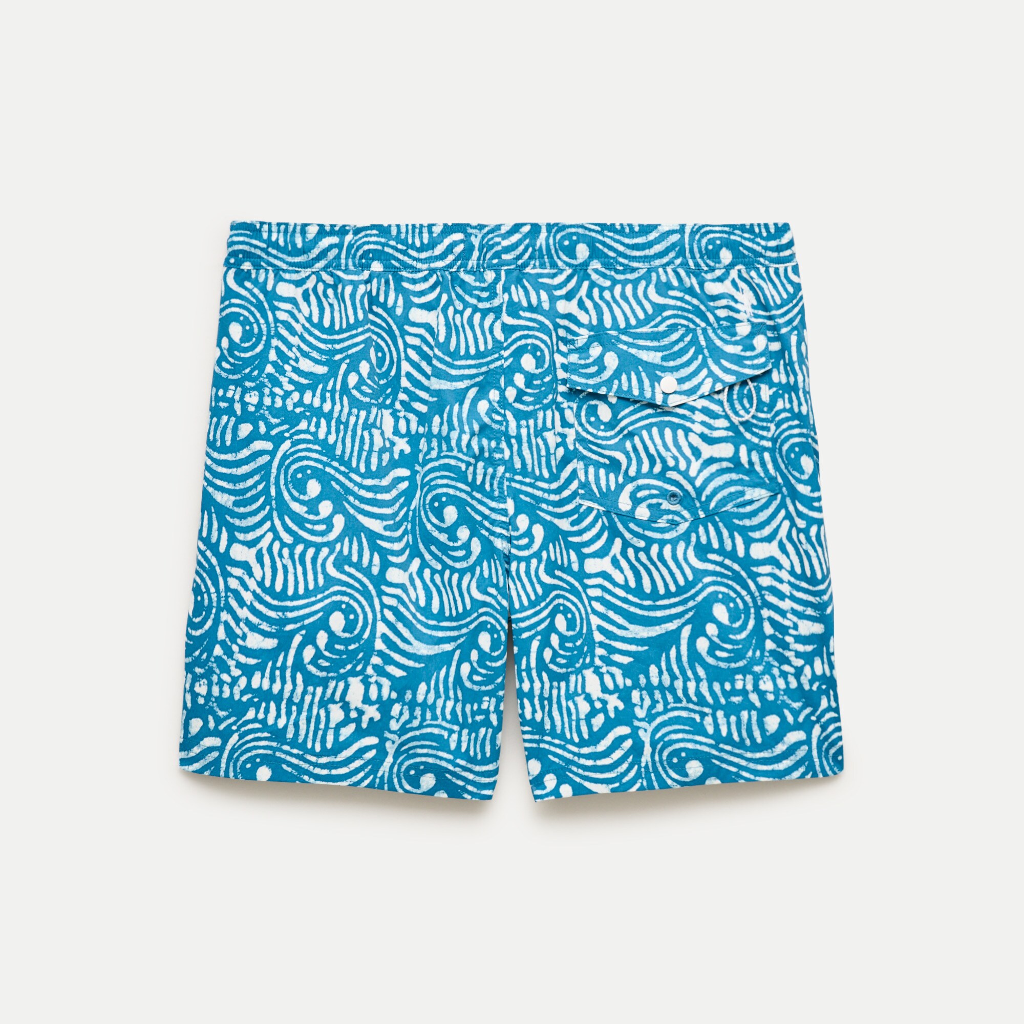 6" soft-lined stretch swim trunk