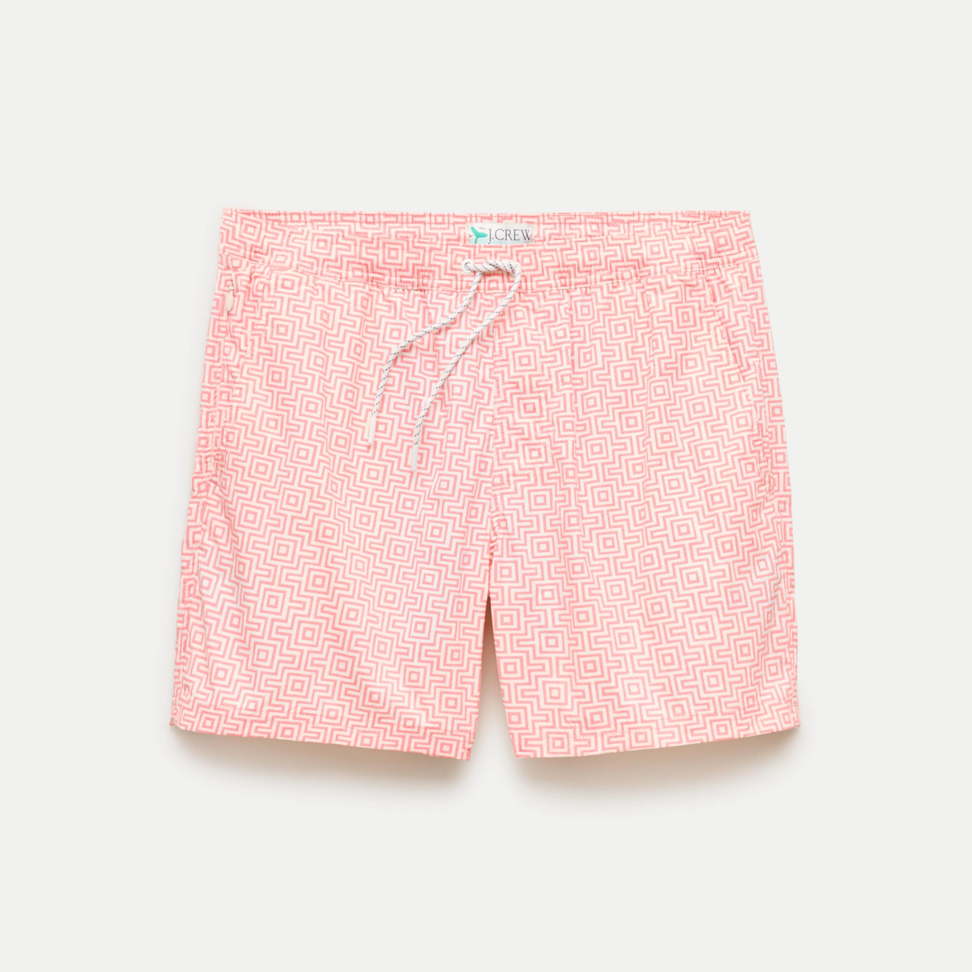 6" soft-lined stretch swim trunk