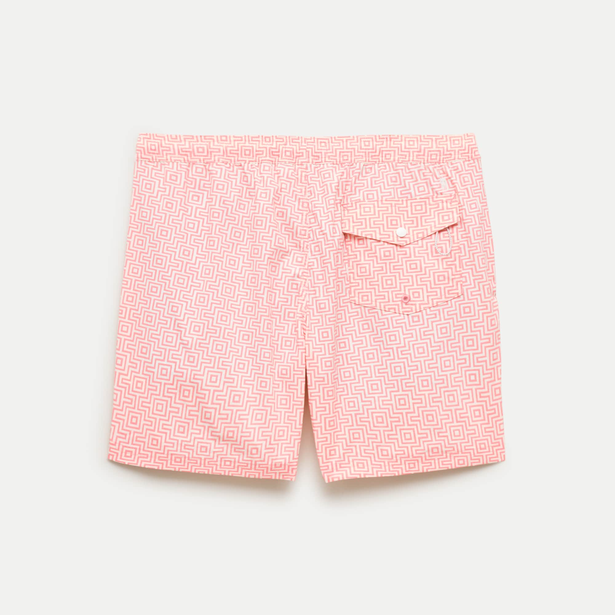 6" soft-lined stretch swim trunk