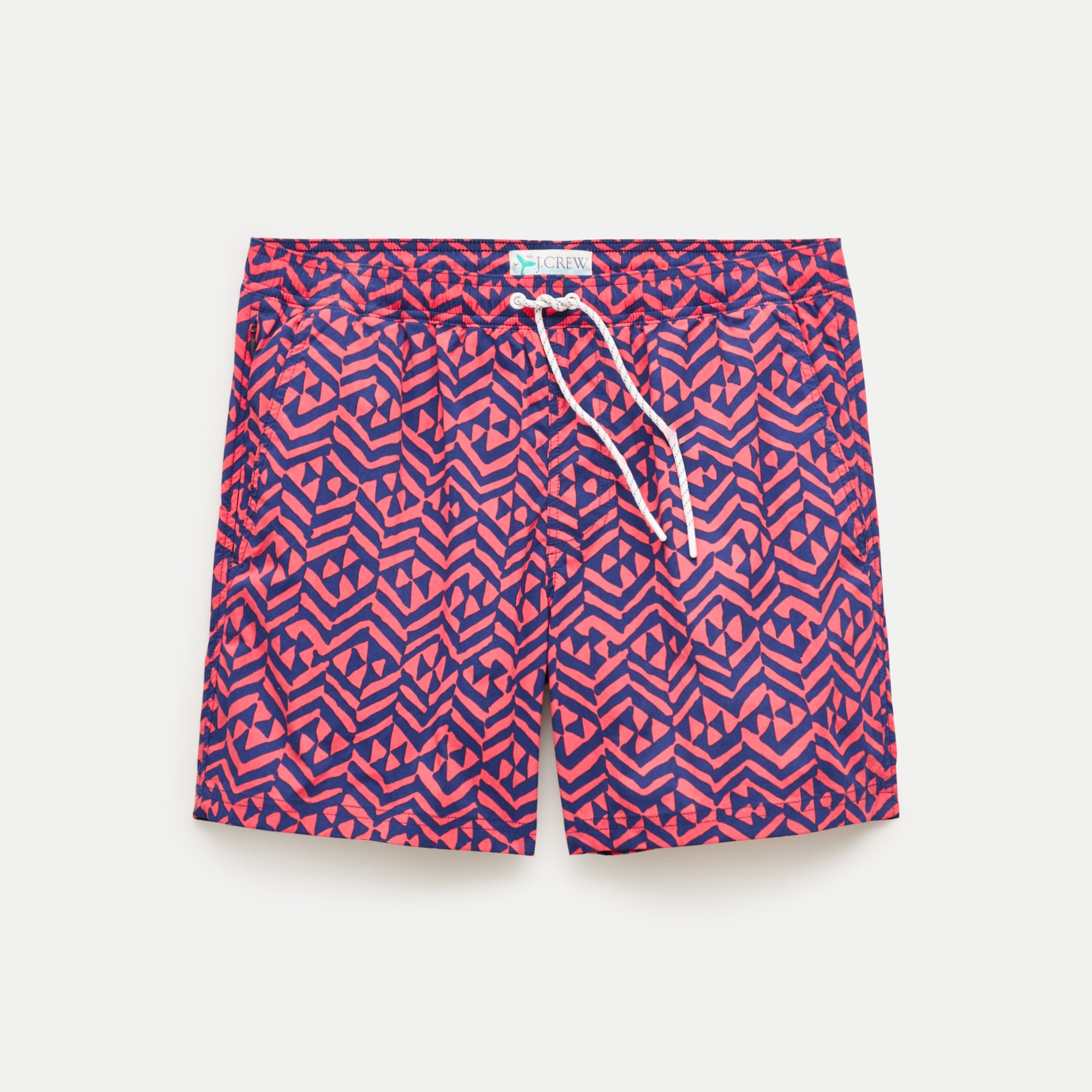 6" soft-lined stretch swim trunk