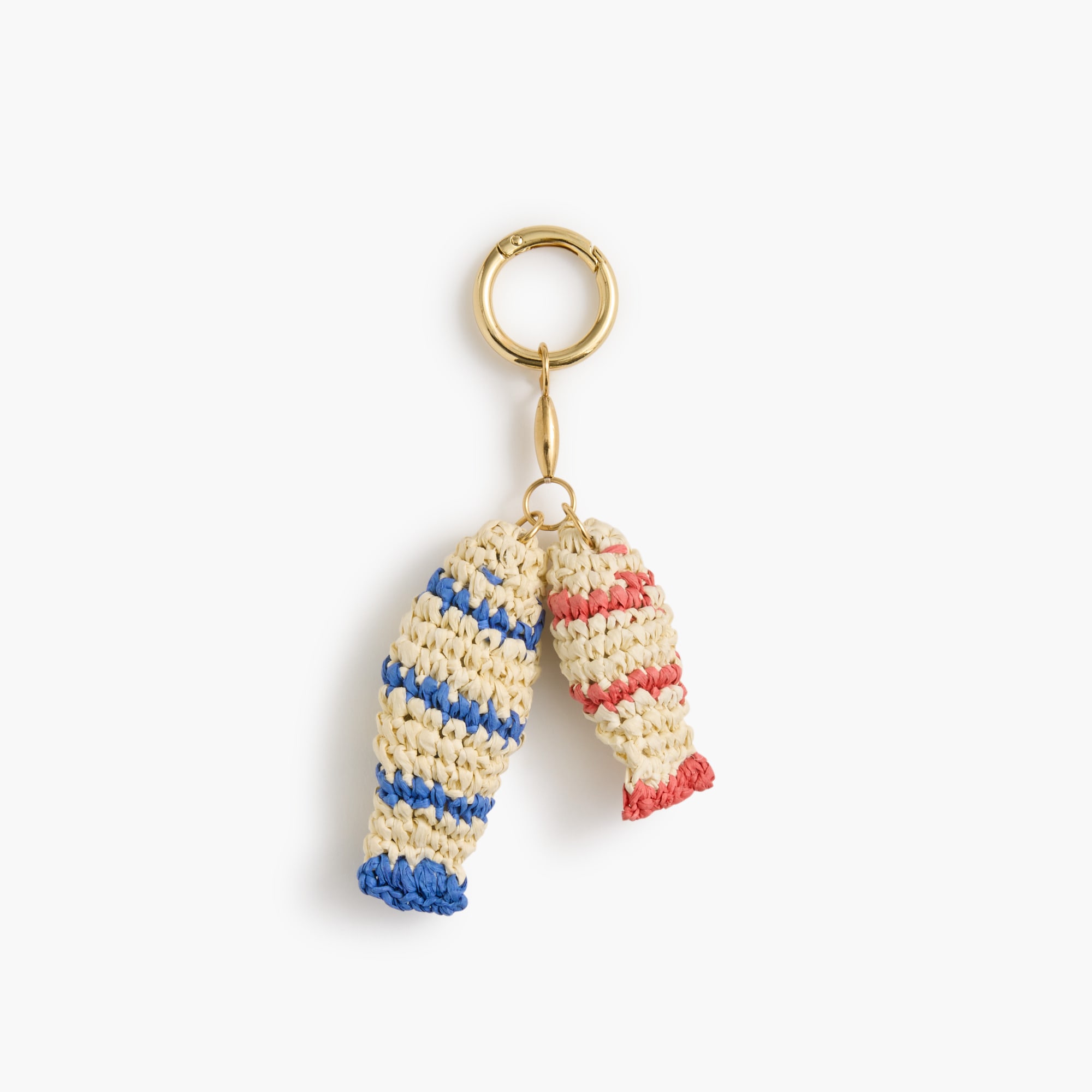 Crochet fish bag charm - image 2