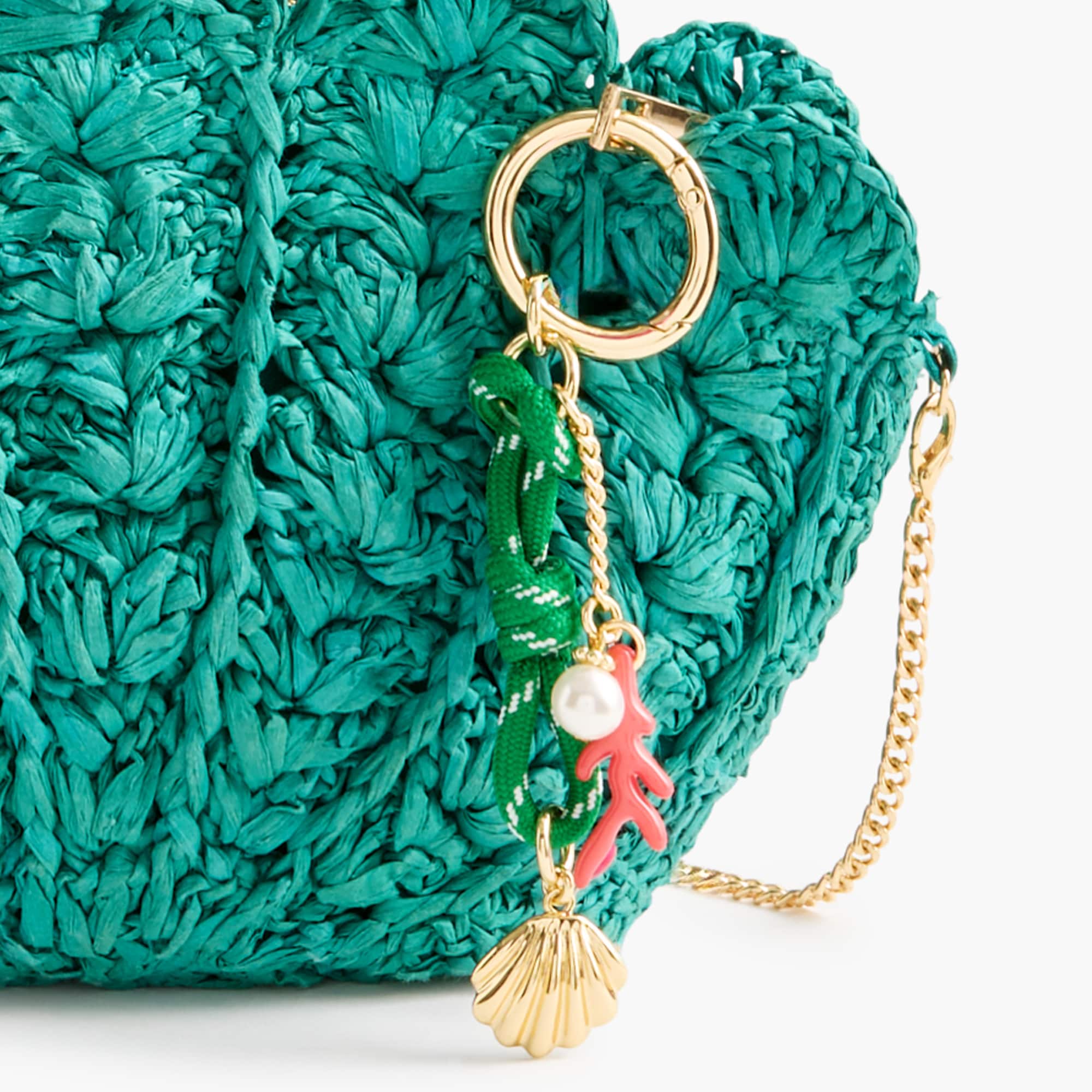 Sea treasure bag charm