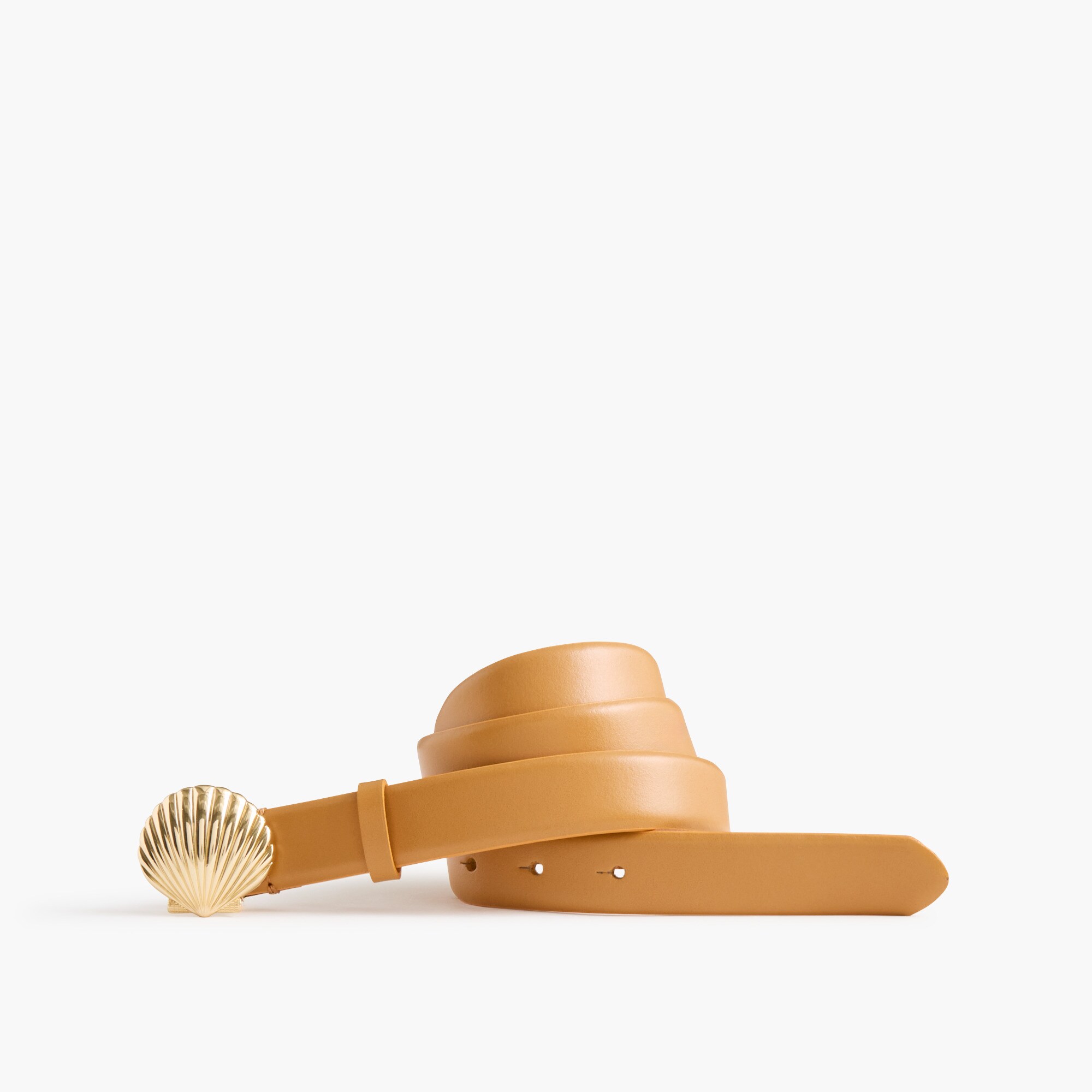 shell buckle belt for women