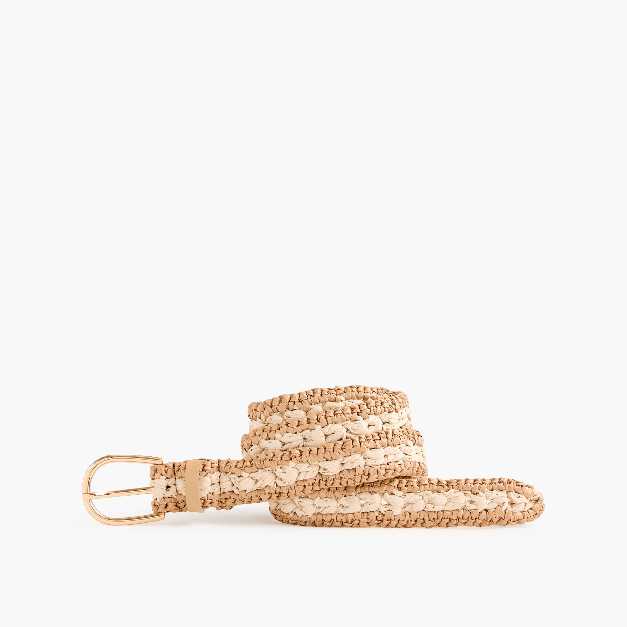 braided woven belt for women