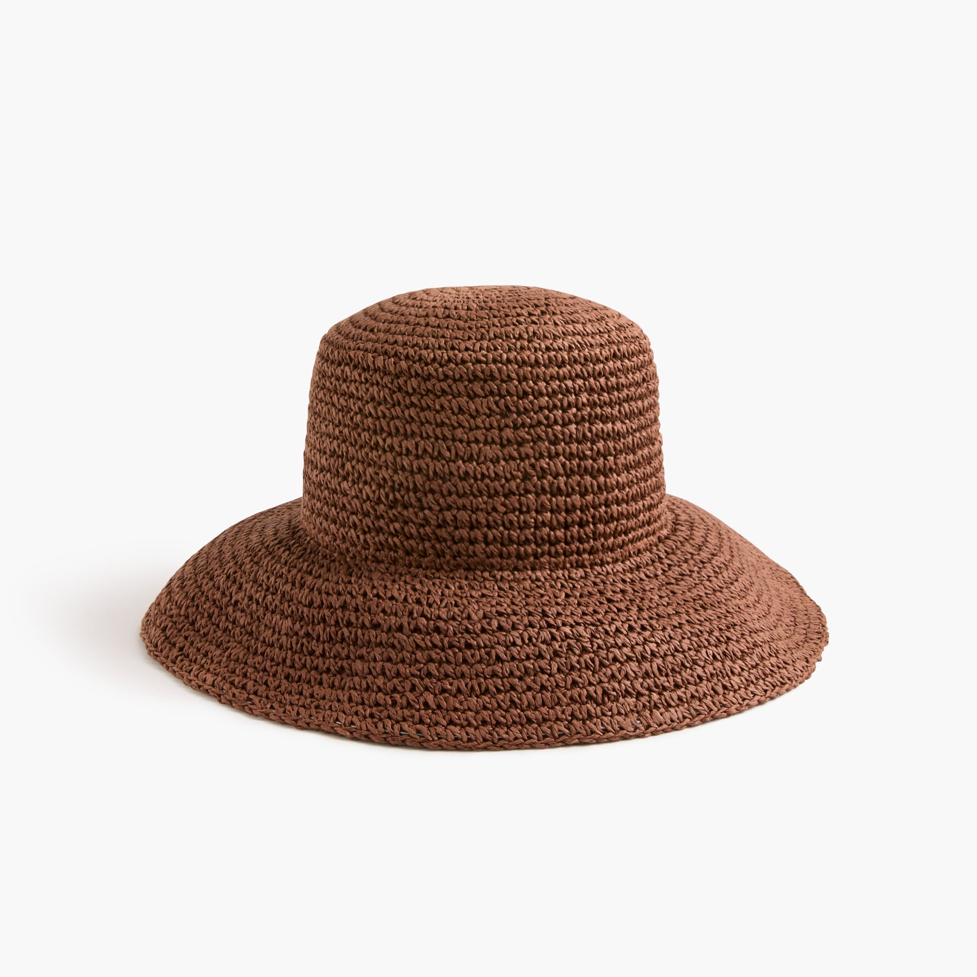 Woven bucket hat